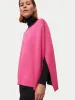 Reversible Cotton Blend Poncho | Dark Grey sold by Jigsaw