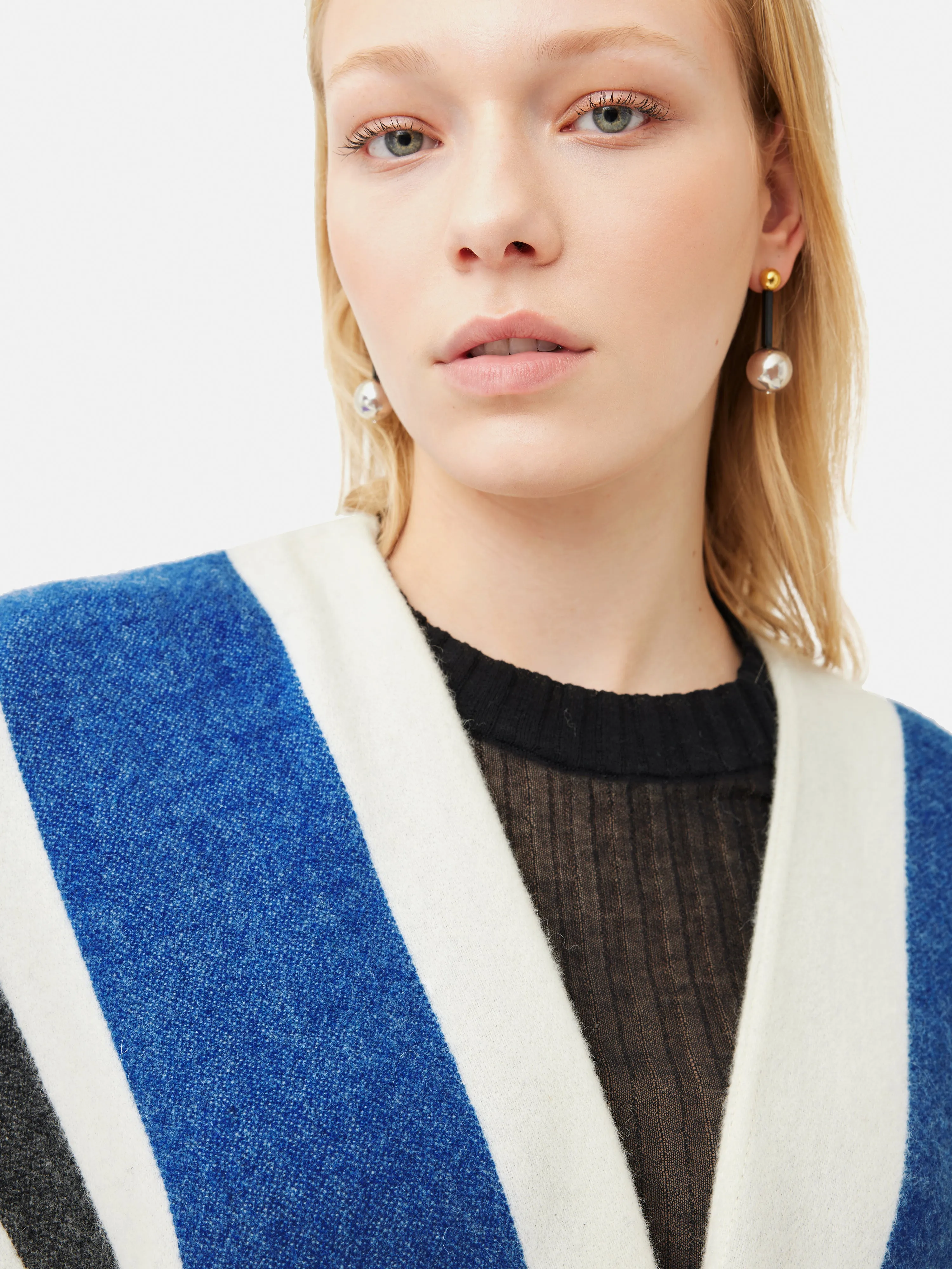 Collagerie Poncho | Multi sold by Jigsaw product image thumbnail 3