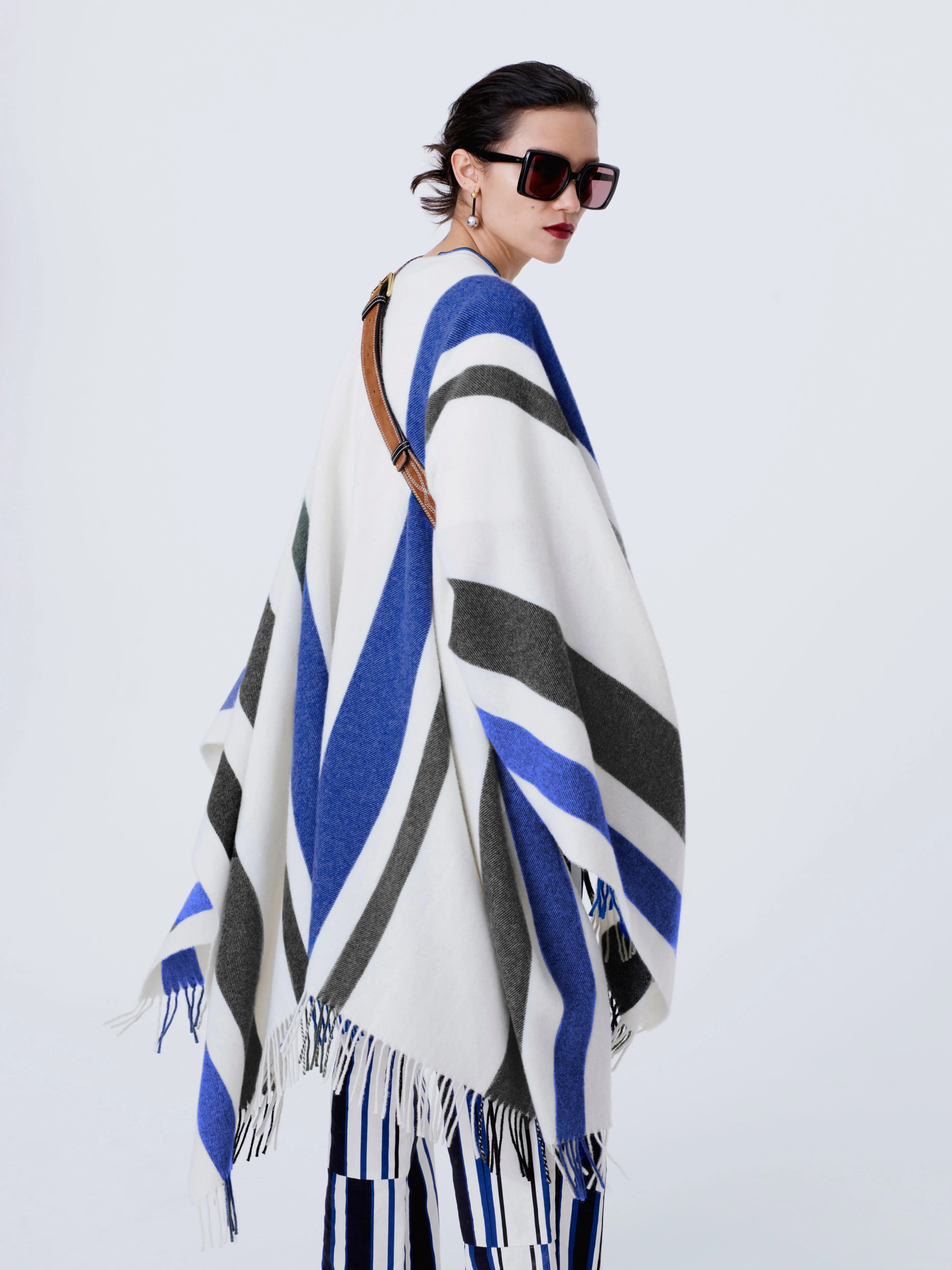 Collagerie Poncho | Multi sold by Jigsaw
