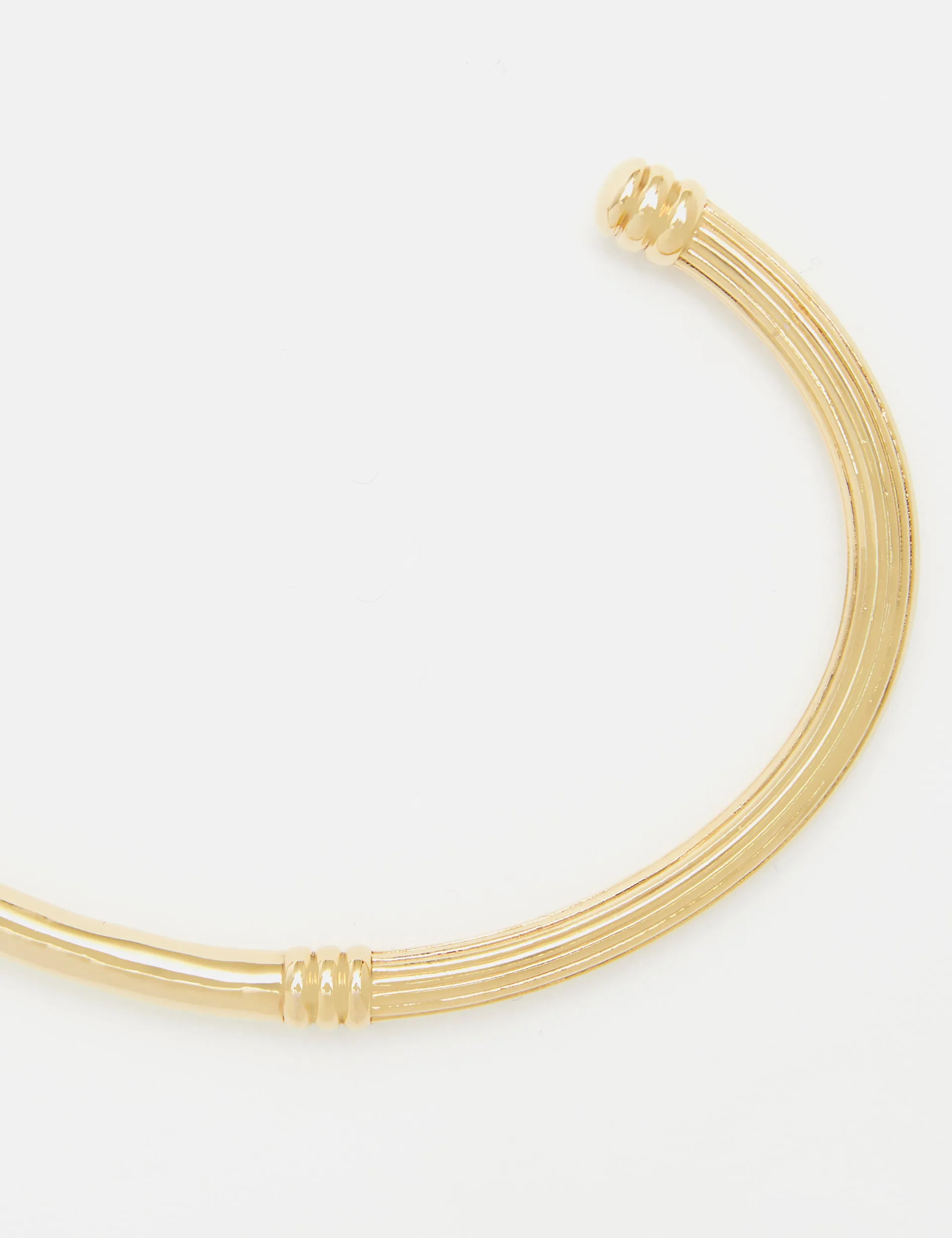 Textured Heritage Bangle | Gold sold by Jigsaw product image thumbnail 3