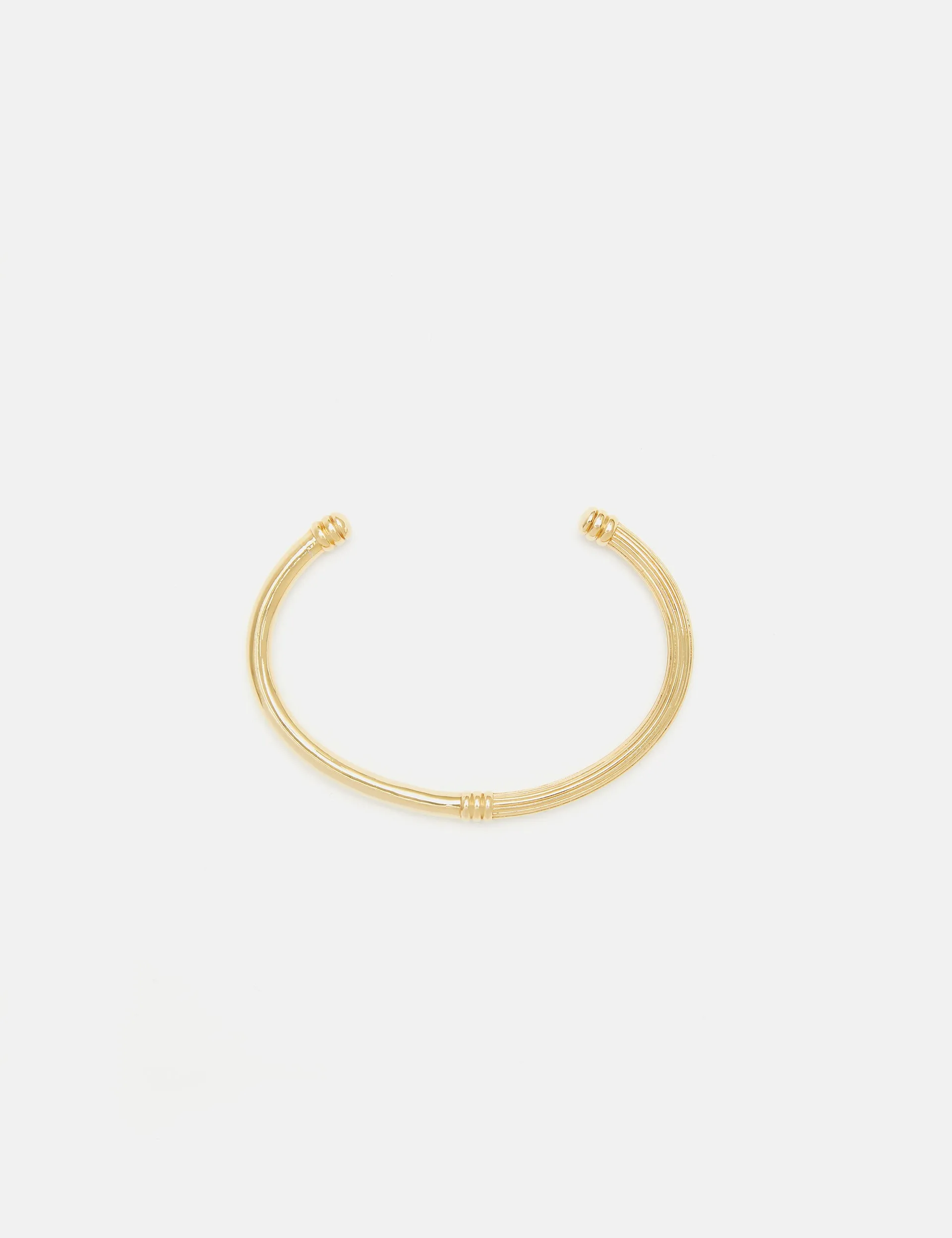 Textured Heritage Bangle | Gold sold by Jigsaw