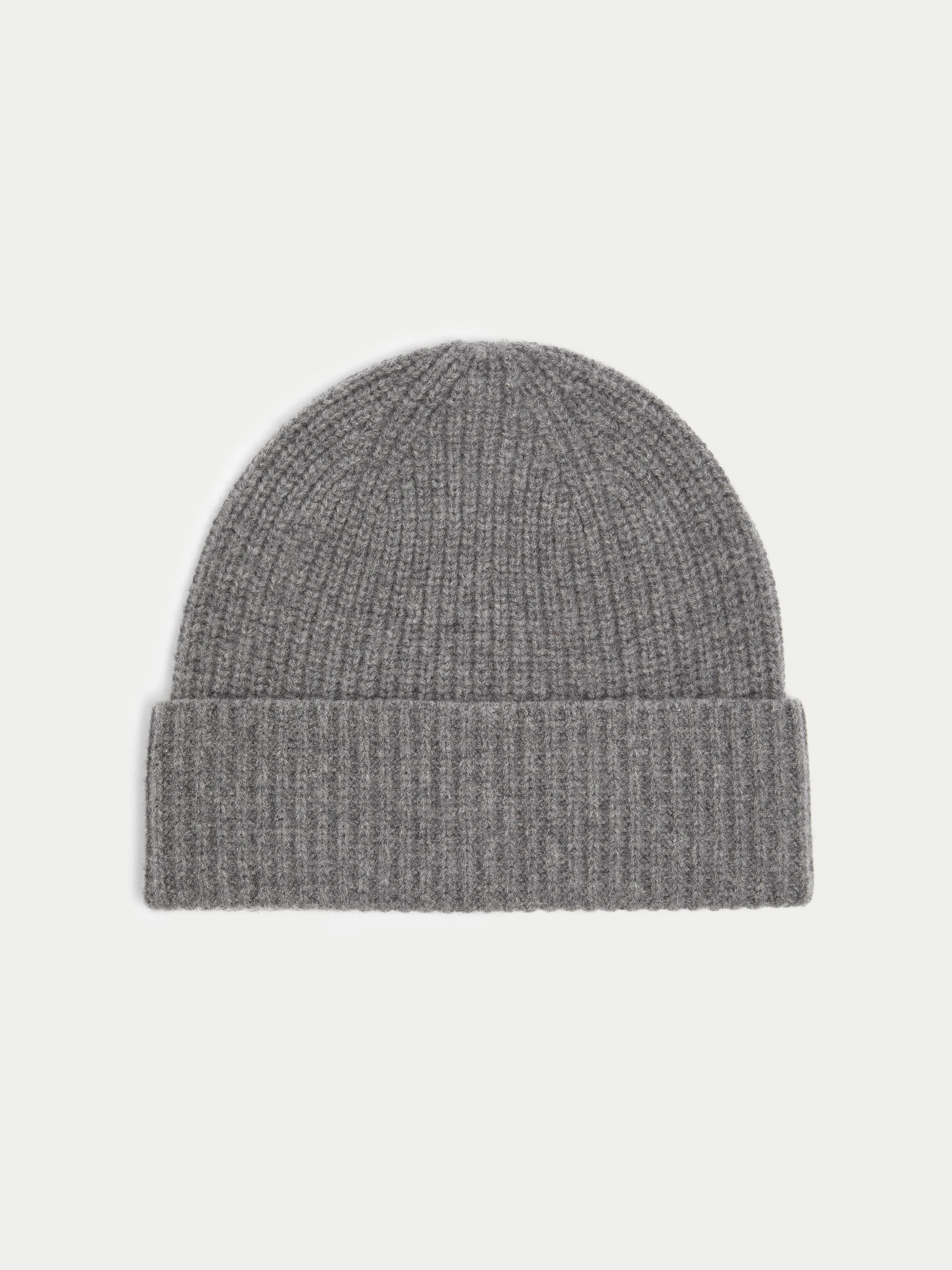 Wool Cashmere Hat | Light Grey sold by Jigsaw