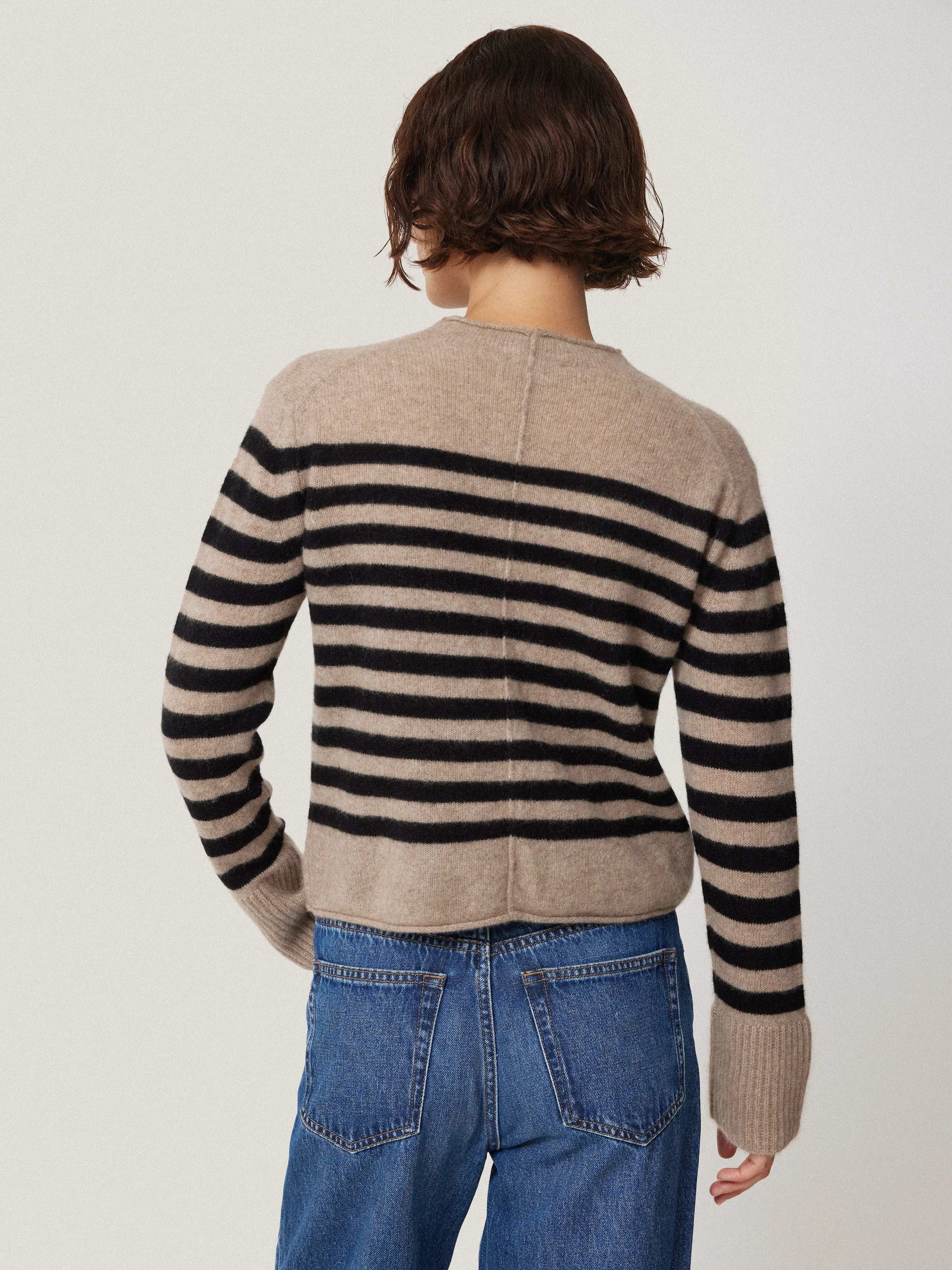 Cloud Cashmere Eldon Stripe | Neutral sold by Jigsaw product image thumbnail 5