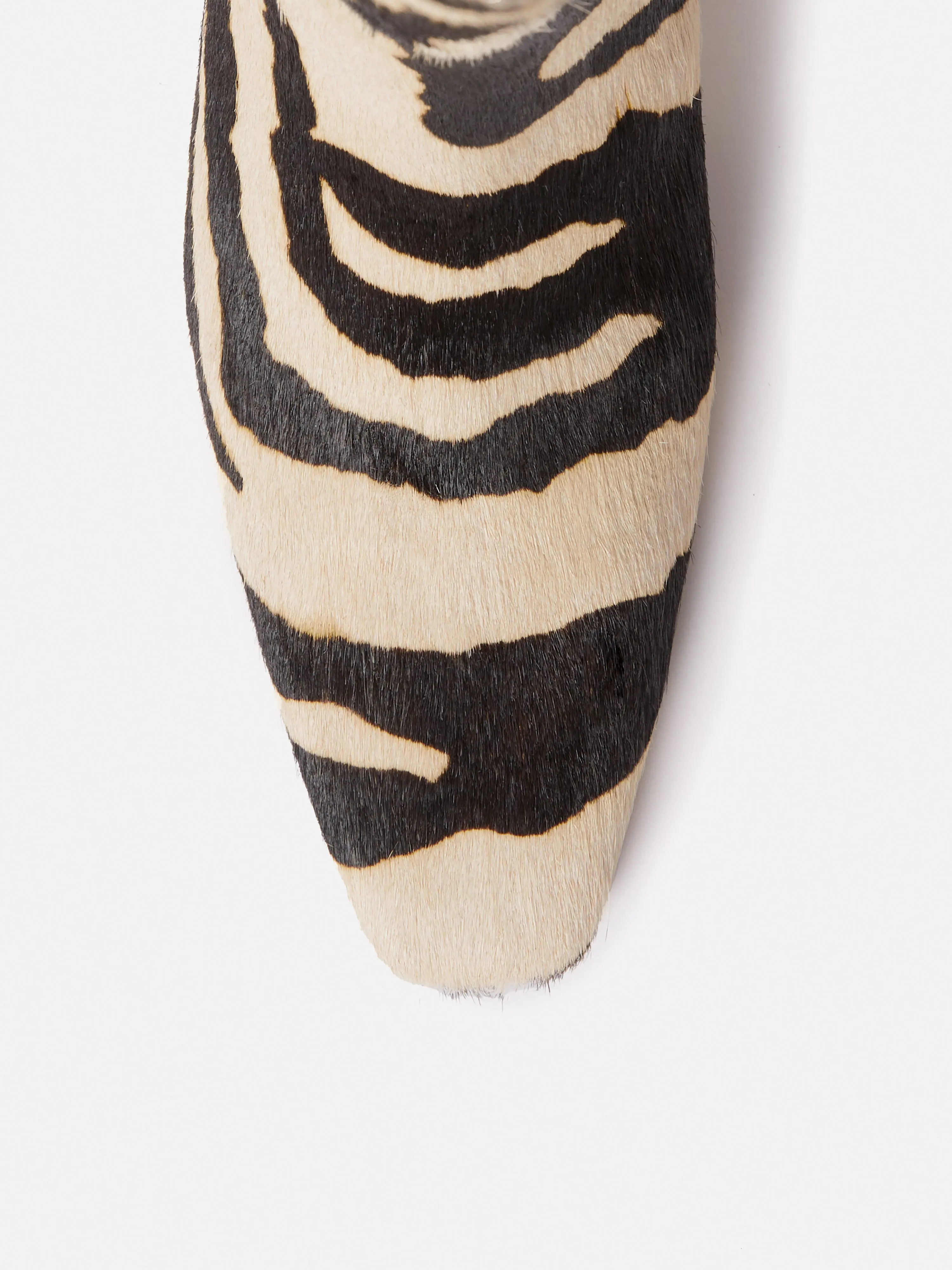 Zebra Bobby Knee High Boot | Zebra sold by Jigsaw product image thumbnail 2