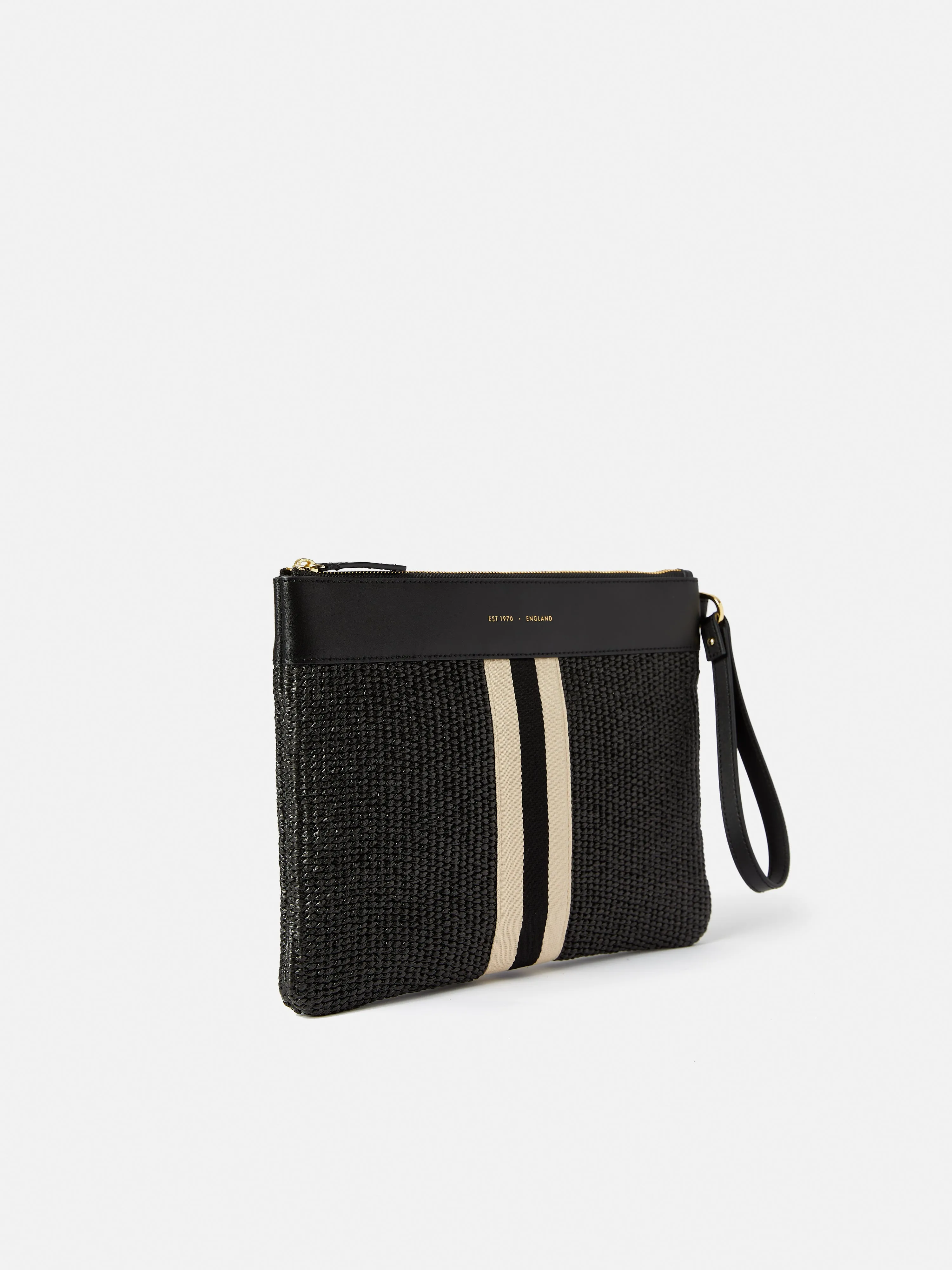 Athena Woven Pouch | Black sold by Jigsaw product image thumbnail 3