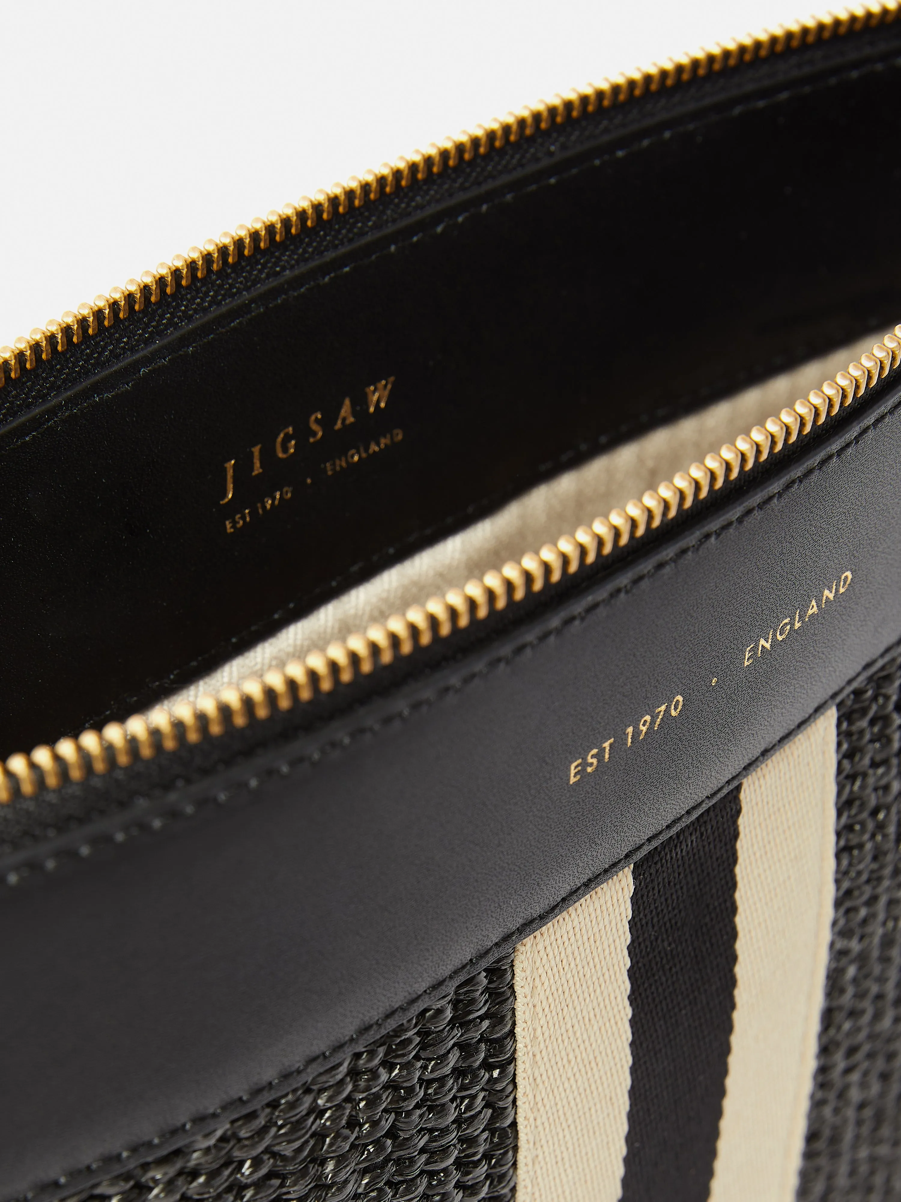 Athena Woven Pouch | Black sold by Jigsaw product image thumbnail 4