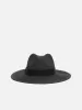 Straw Fedora | Black sold by Jigsaw
