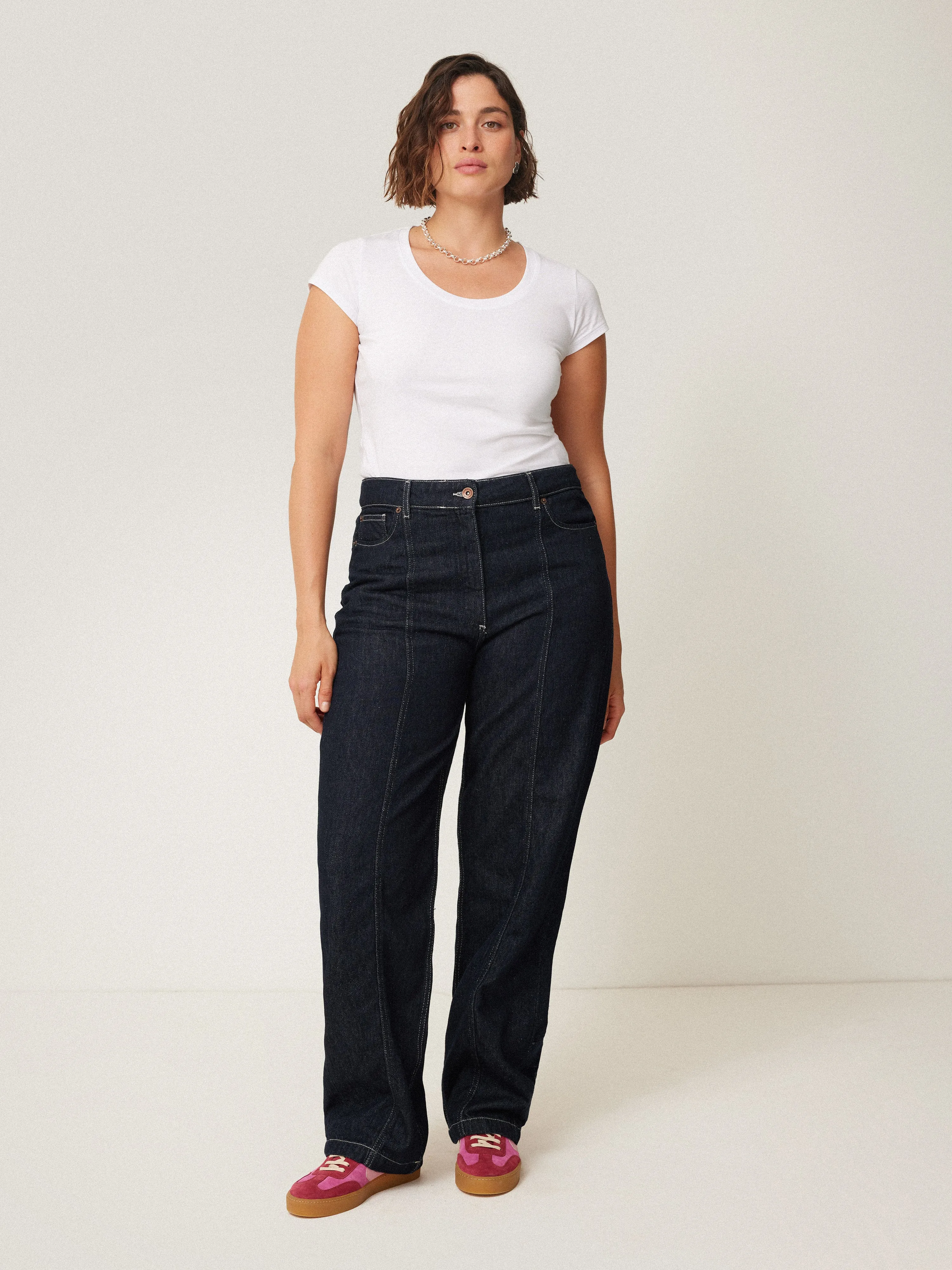 Beck Tailored Jean | Indigo sold by Jigsaw product image thumbnail 4