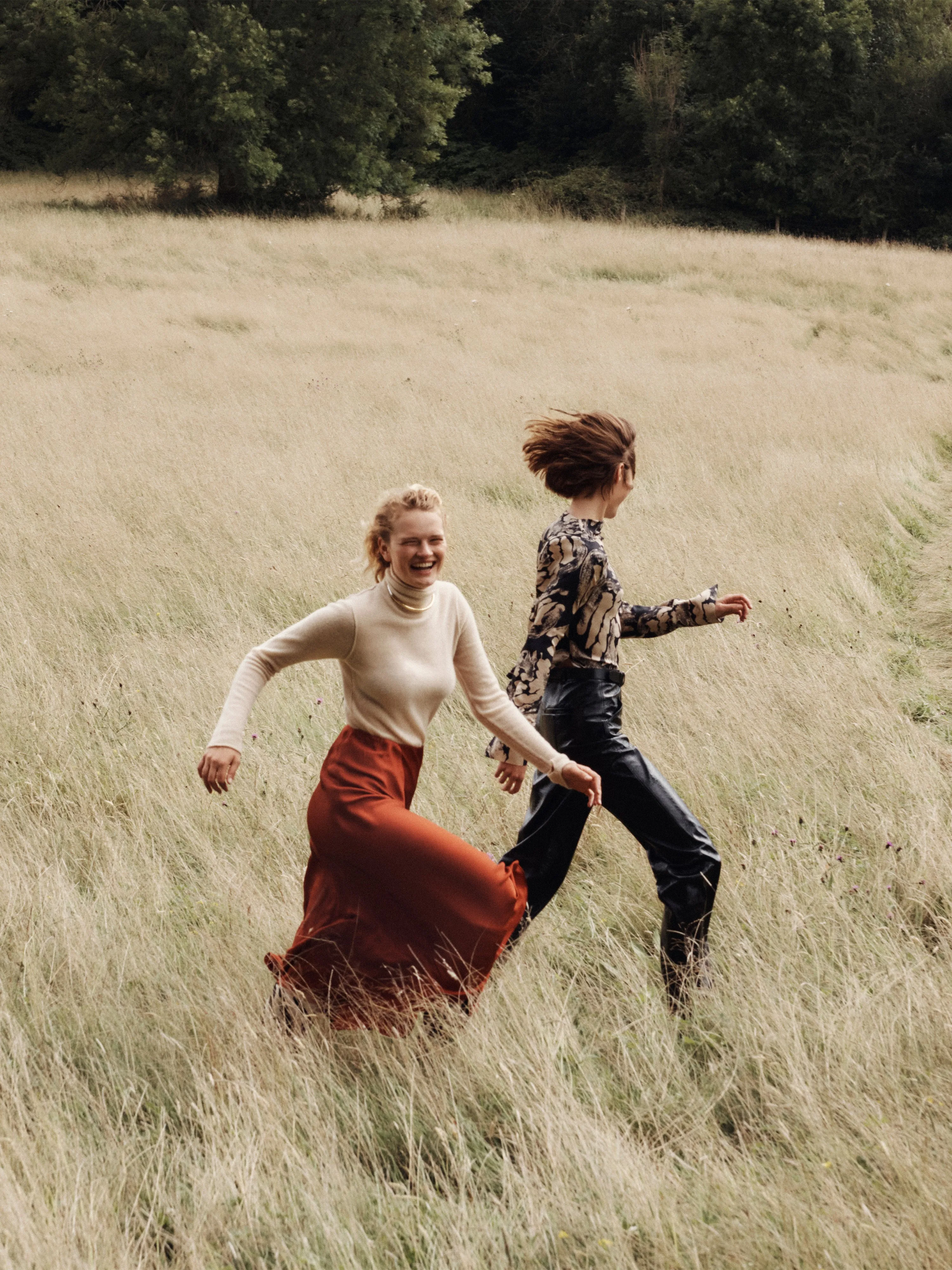 Satin Bias Asymmetric Skirt | Orange sold by Jigsaw product image thumbnail 3