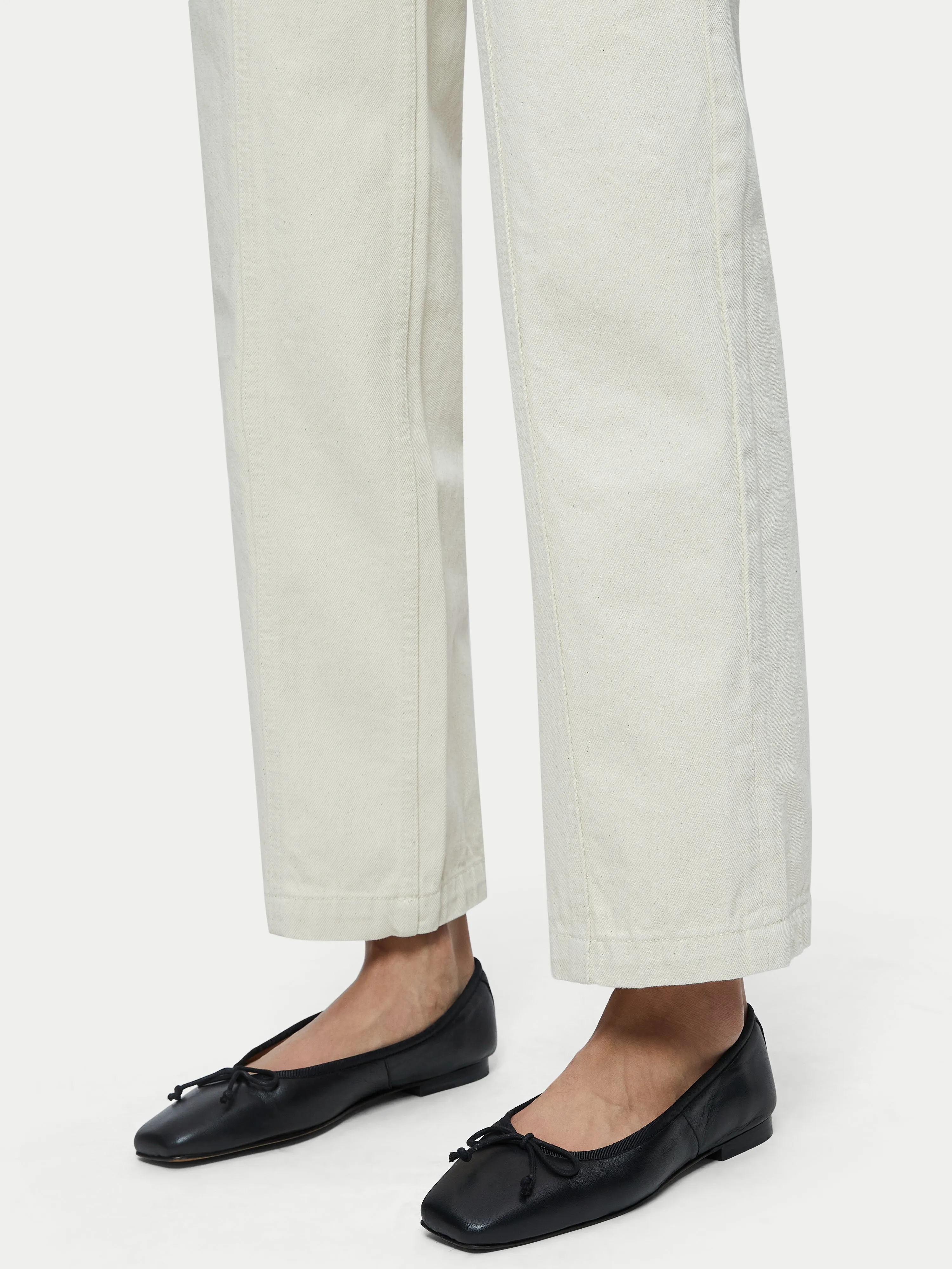 Chiswick Leather Ballerinas | Black sold by Jigsaw product image thumbnail 5