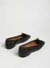 Chiswick Leather Ballerinas | Black sold by Jigsaw