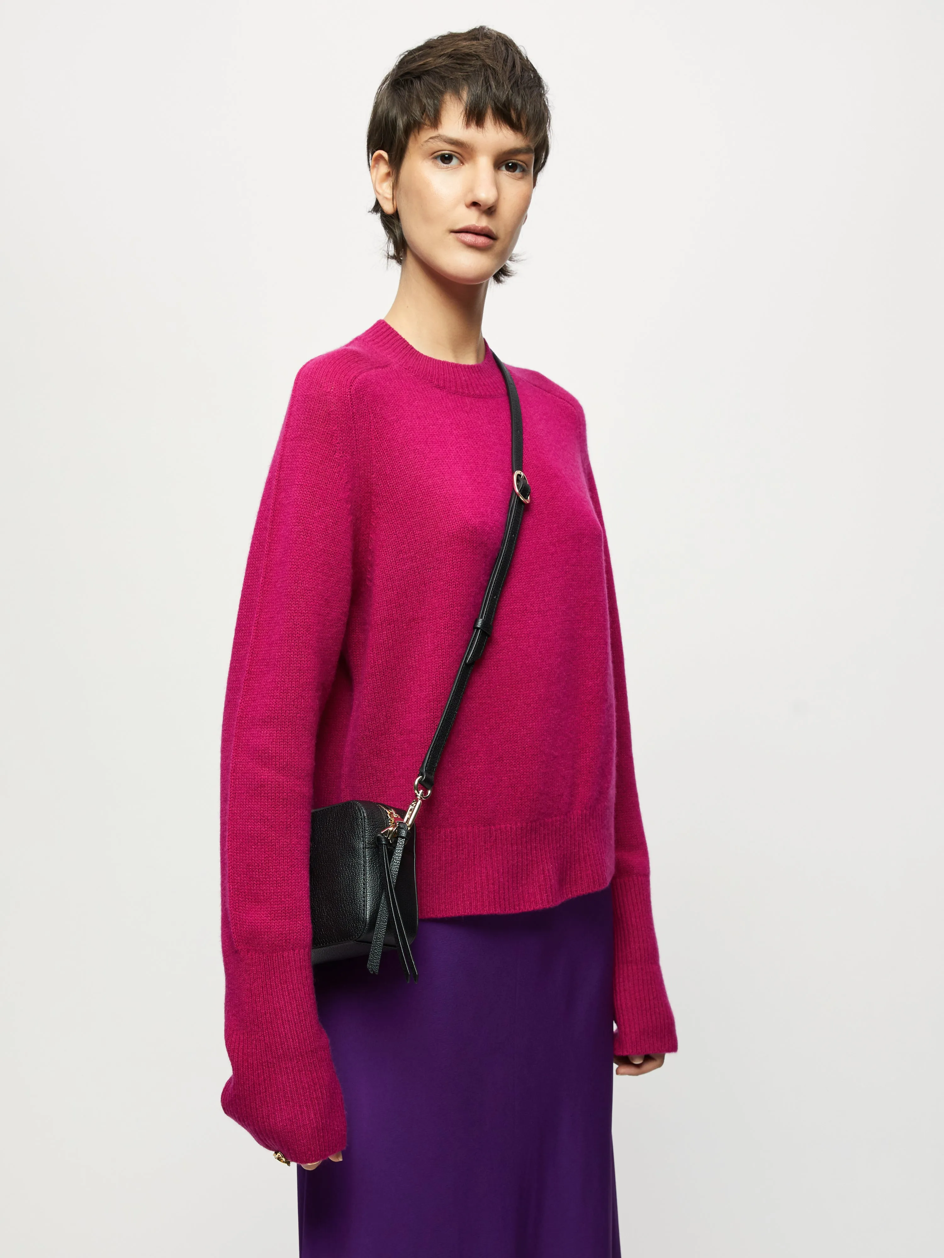 Farley Leather Crossbody Bag | Black sold by Jigsaw product image thumbnail 4