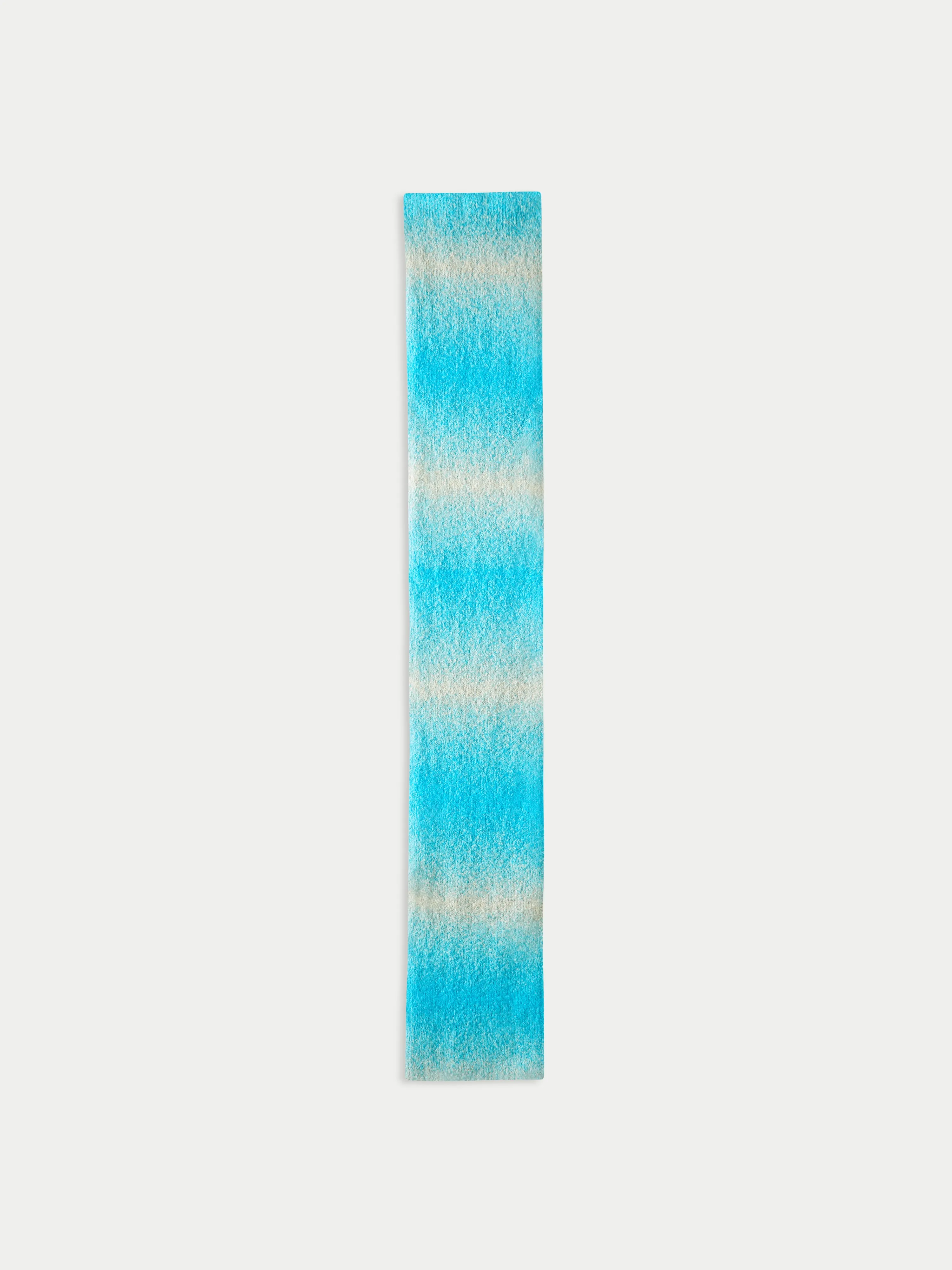 Alpaca Blend Space Dye Scarf | Blue sold by Jigsaw product image thumbnail 2