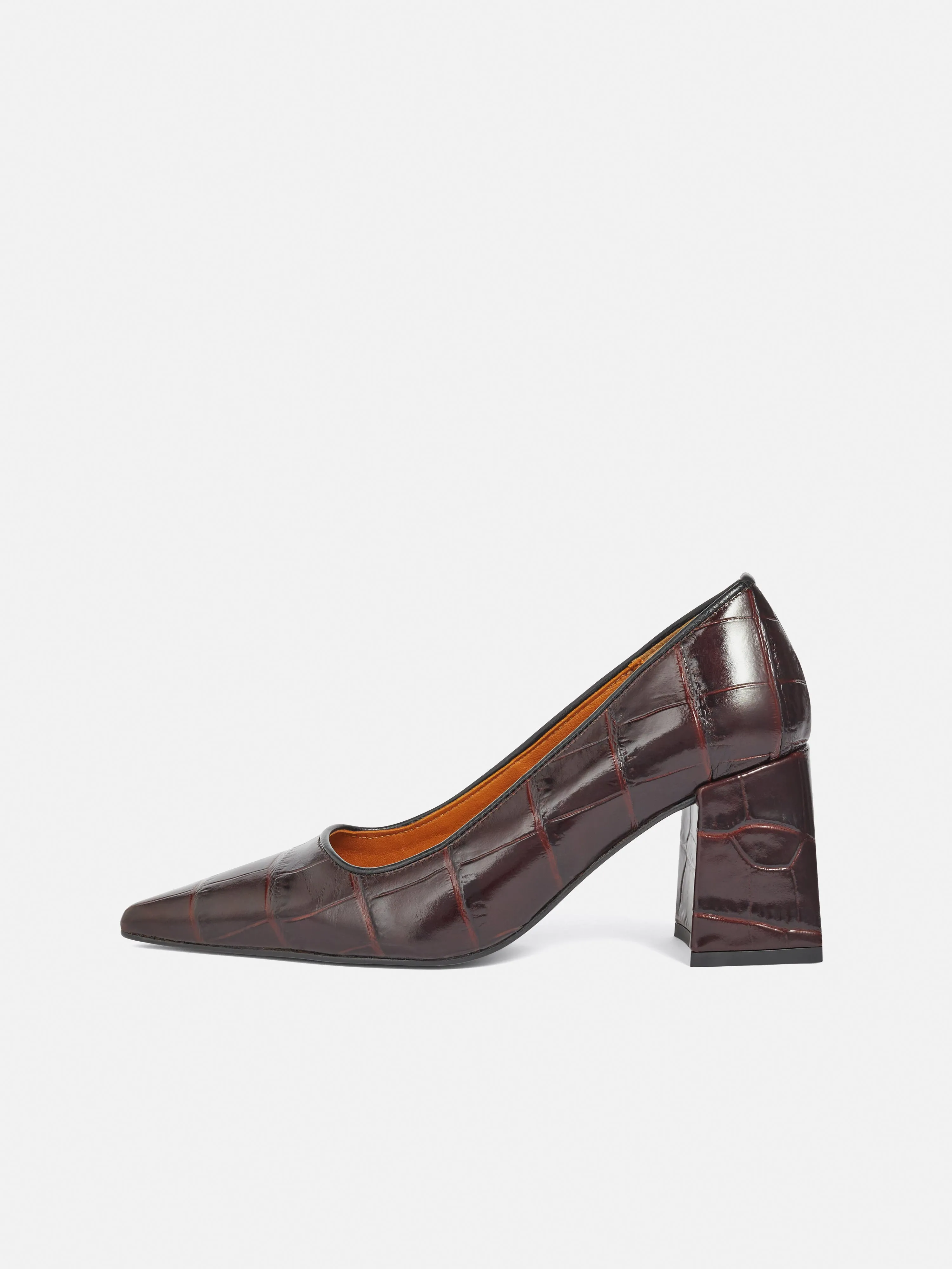 Isabel Croc Leather Shoe | Brown sold by Jigsaw product image thumbnail 2