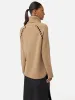 Merino Scoop Hem Jumper | Camel sold by Jigsaw