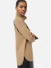 Merino Scoop Hem Jumper | Camel sold by Jigsaw