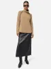 Merino Scoop Hem Jumper | Camel sold by Jigsaw