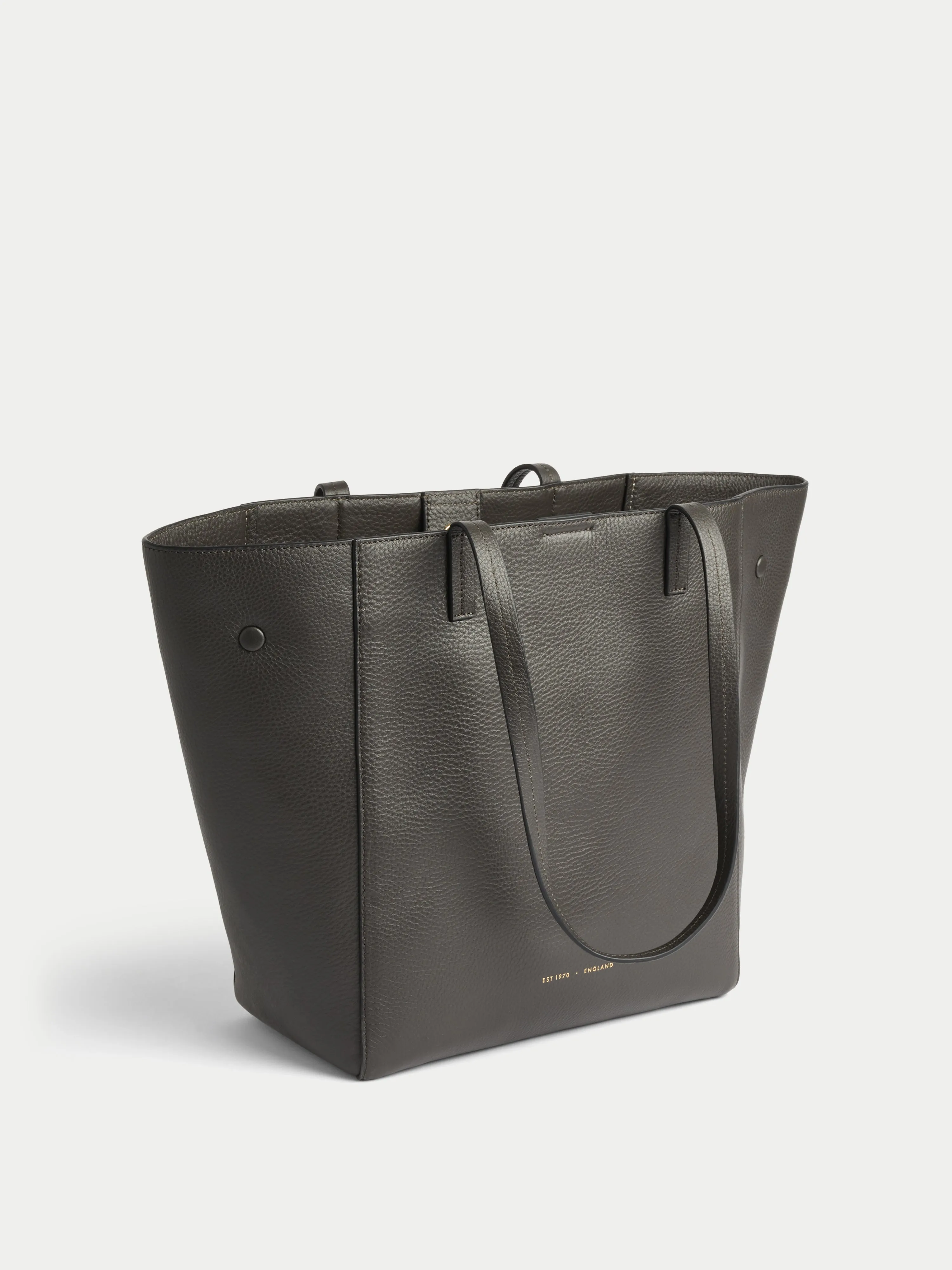 Archer Large Leather Soft Tote | Dark Fawn sold by Jigsaw product image thumbnail 2