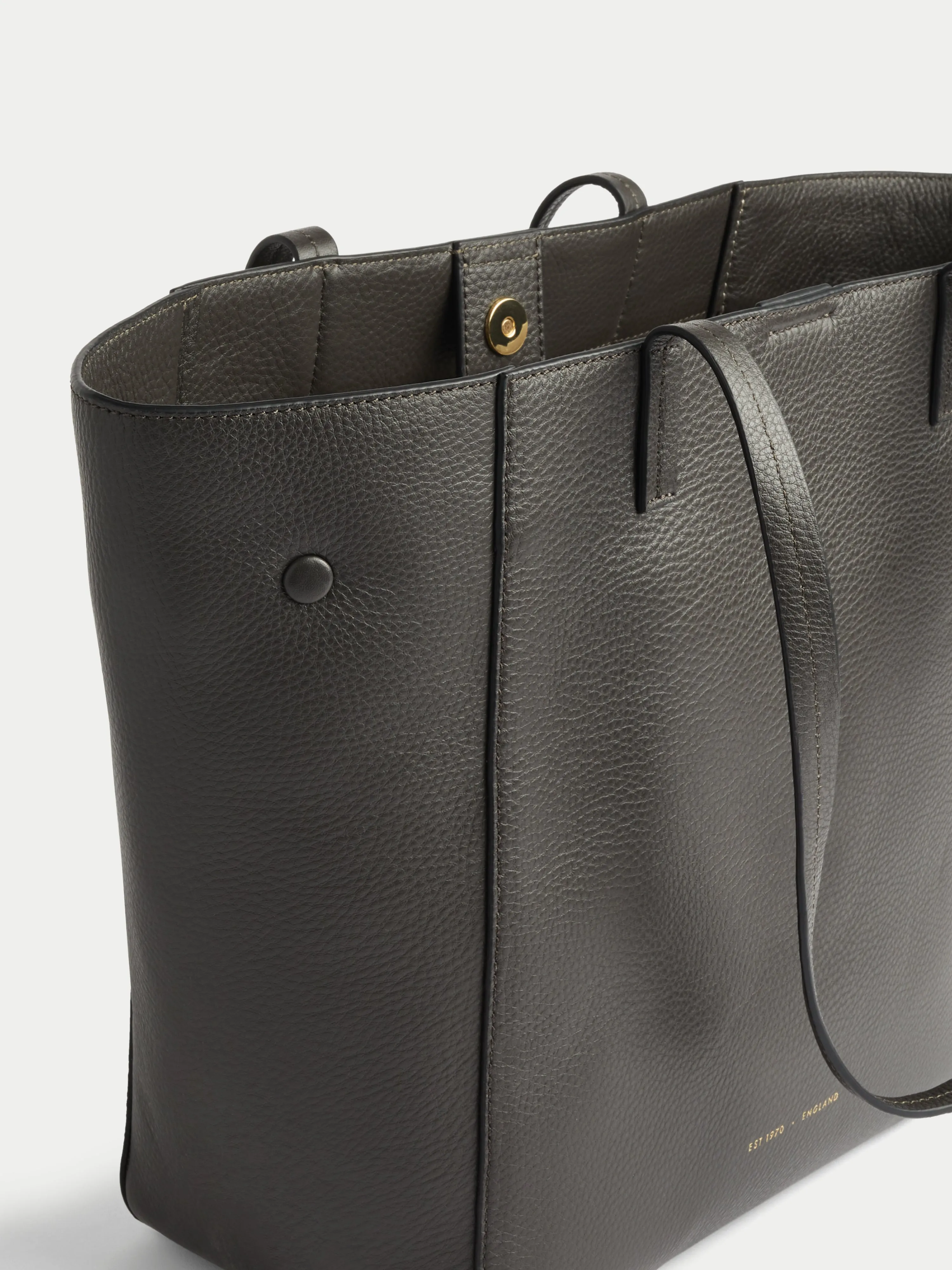 Archer Large Leather Soft Tote | Dark Fawn sold by Jigsaw product image thumbnail 3