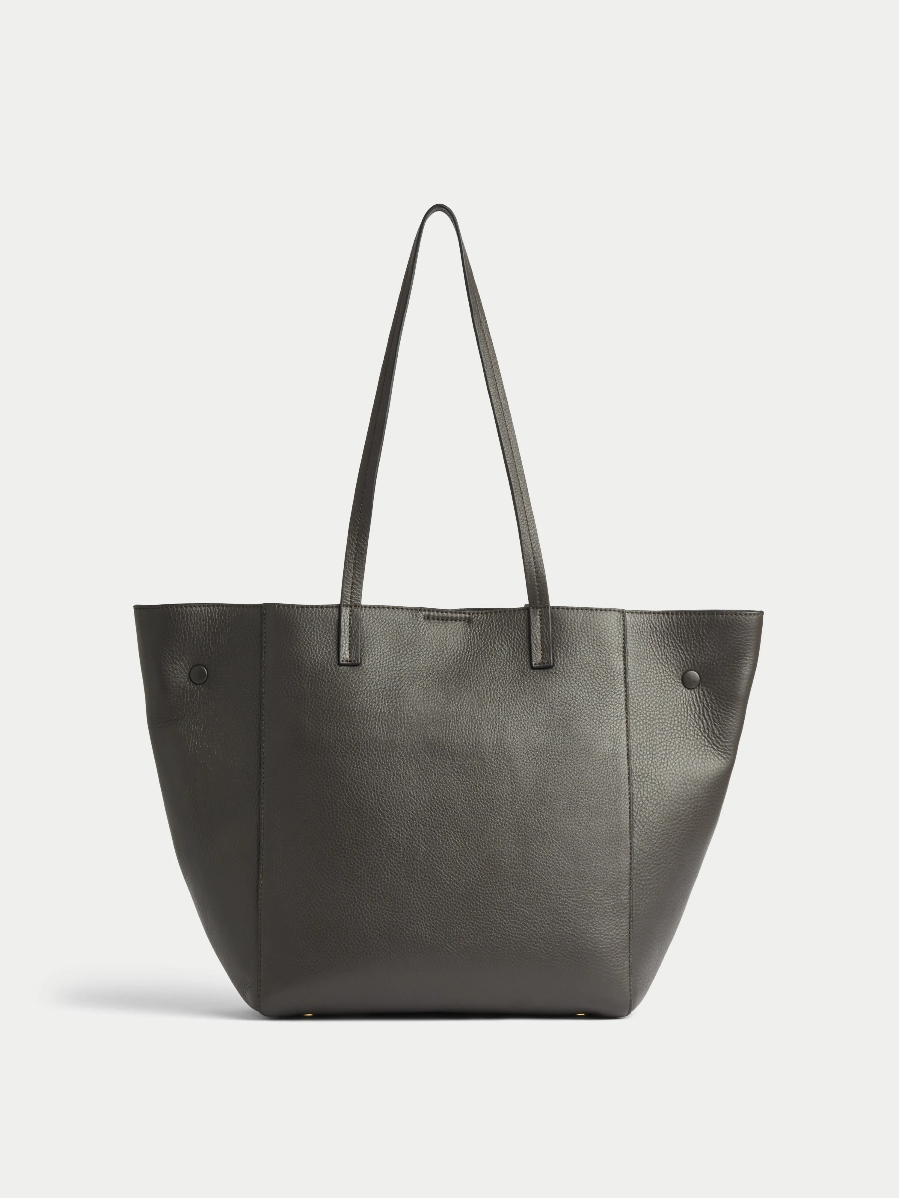 Archer Large Leather Soft Tote | Dark Fawn sold by Jigsaw product image thumbnail 4