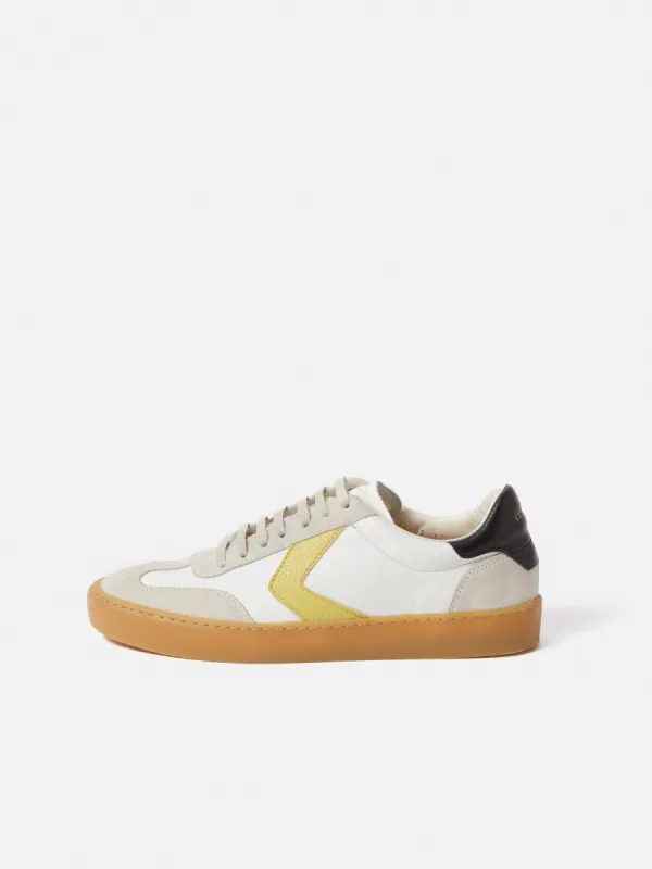 Portland Vintage Classic Trainer | White sold by Jigsaw
