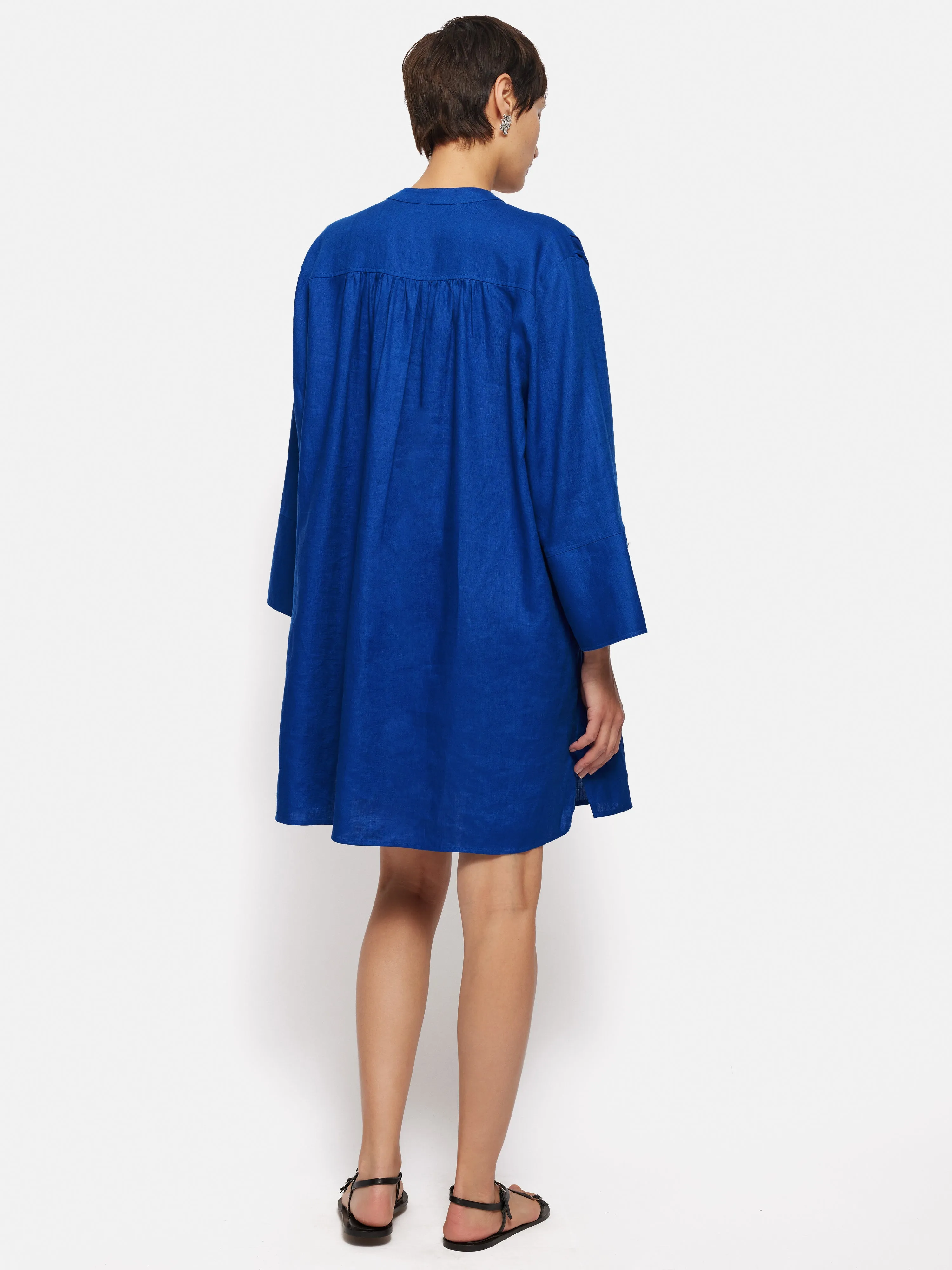 Linen Kaftan Dress | Blue sold by Jigsaw product image thumbnail 4
