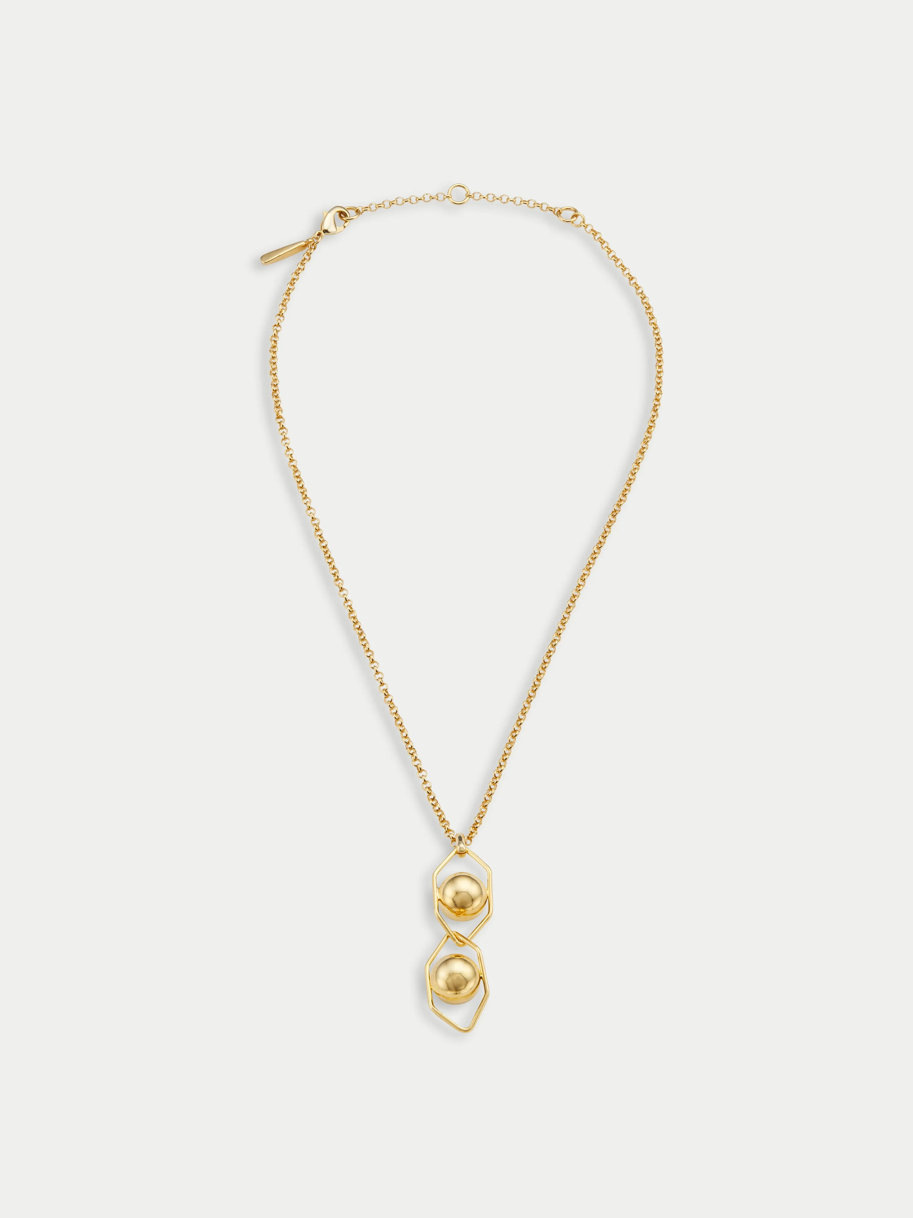 Atom Necklace | Gold sold by Jigsaw