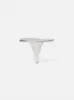 Hammered Disc Ring | Silver sold by Jigsaw