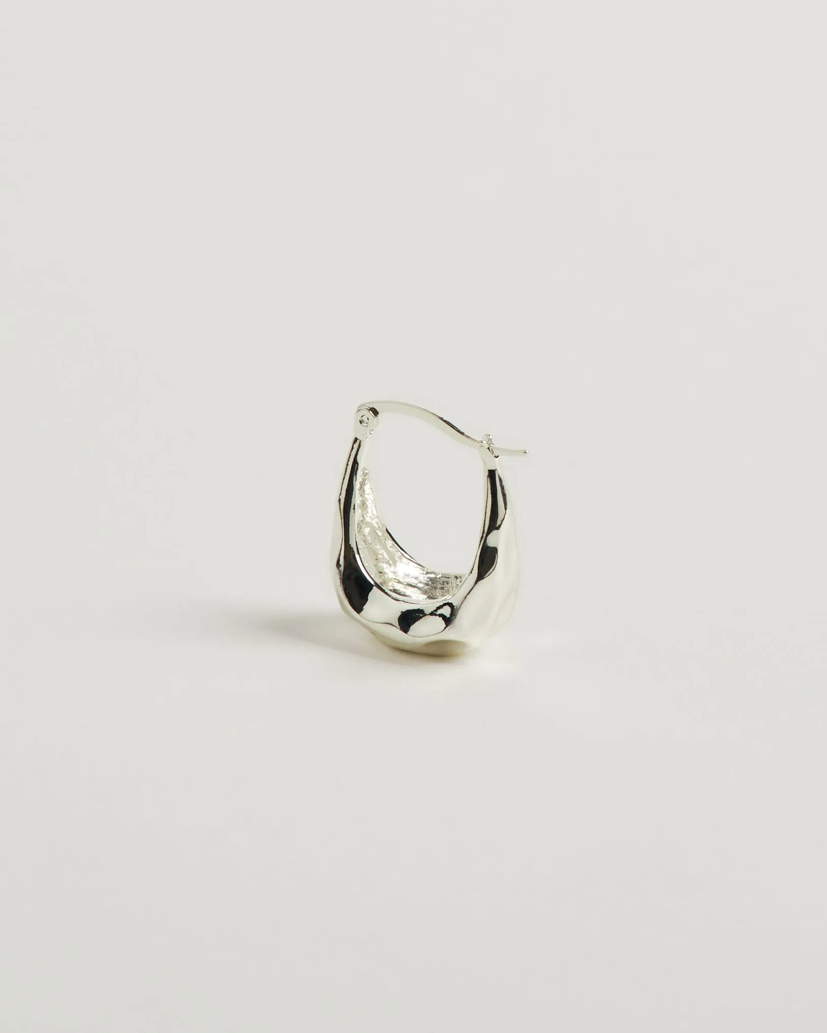 Hammered Hoop | Silver sold by Jigsaw product image thumbnail 2