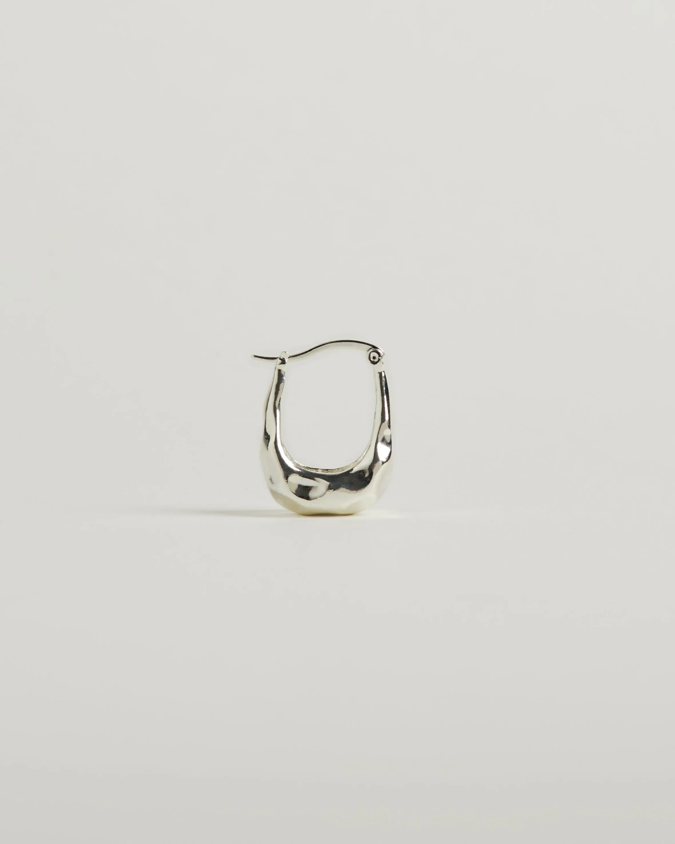 Hammered Hoop | Silver sold by Jigsaw product image thumbnail 3