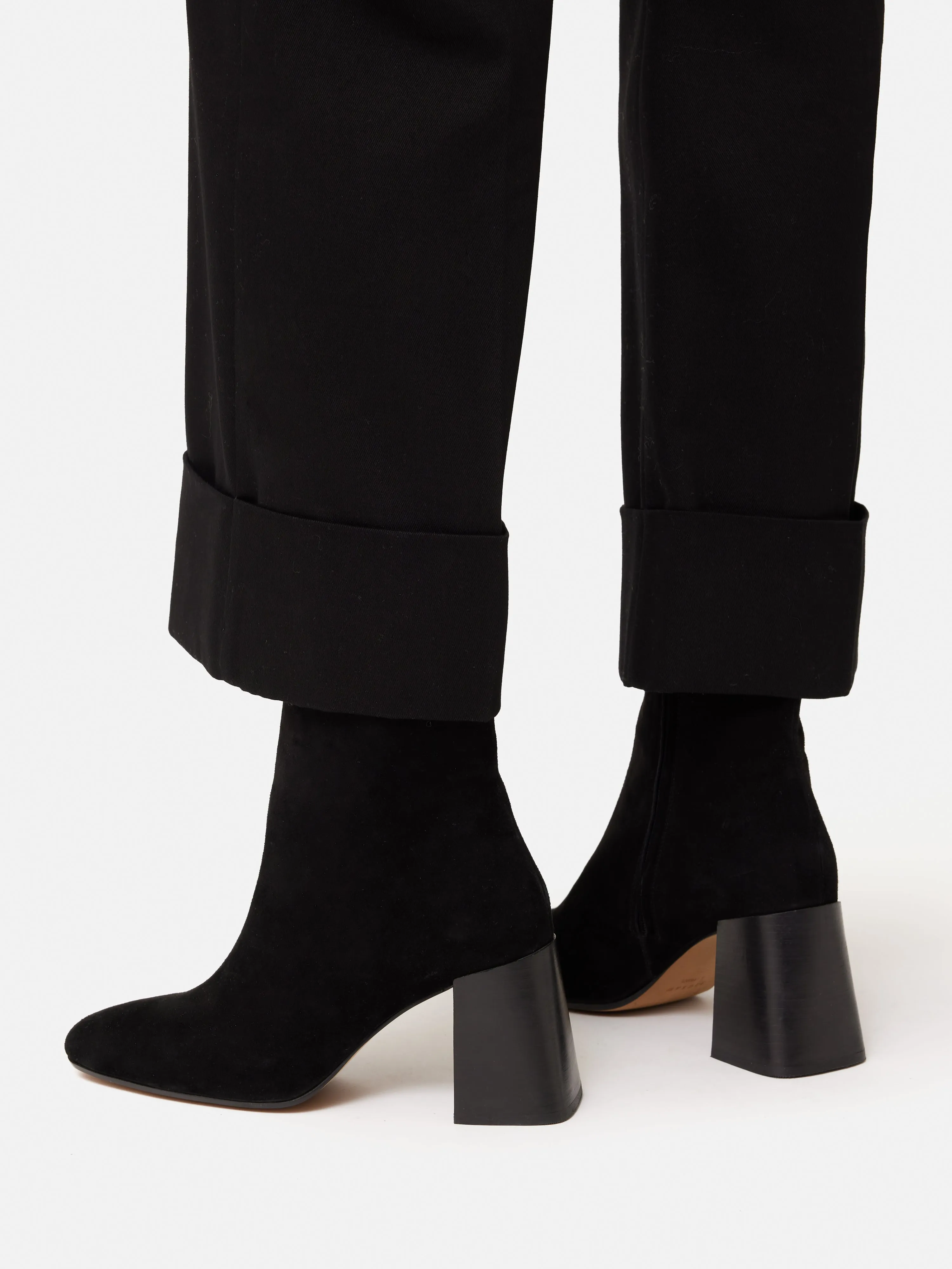 Fulham Suede Ankle Boot | Black sold by Jigsaw product image thumbnail 2