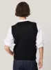 Cashmere Crew Neck Tank | Black sold by Jigsaw