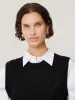Cashmere Crew Neck Tank | Black sold by Jigsaw