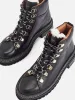 Otley Leather Trek Boot | Black sold by Jigsaw