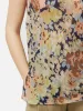 Sheer Petal Crinkle Top | Peach sold by Jigsaw