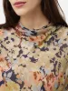 Sheer Petal Crinkle Top | Peach sold by Jigsaw