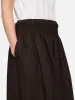 Cotton Poplin Skirt | Brown sold by Jigsaw