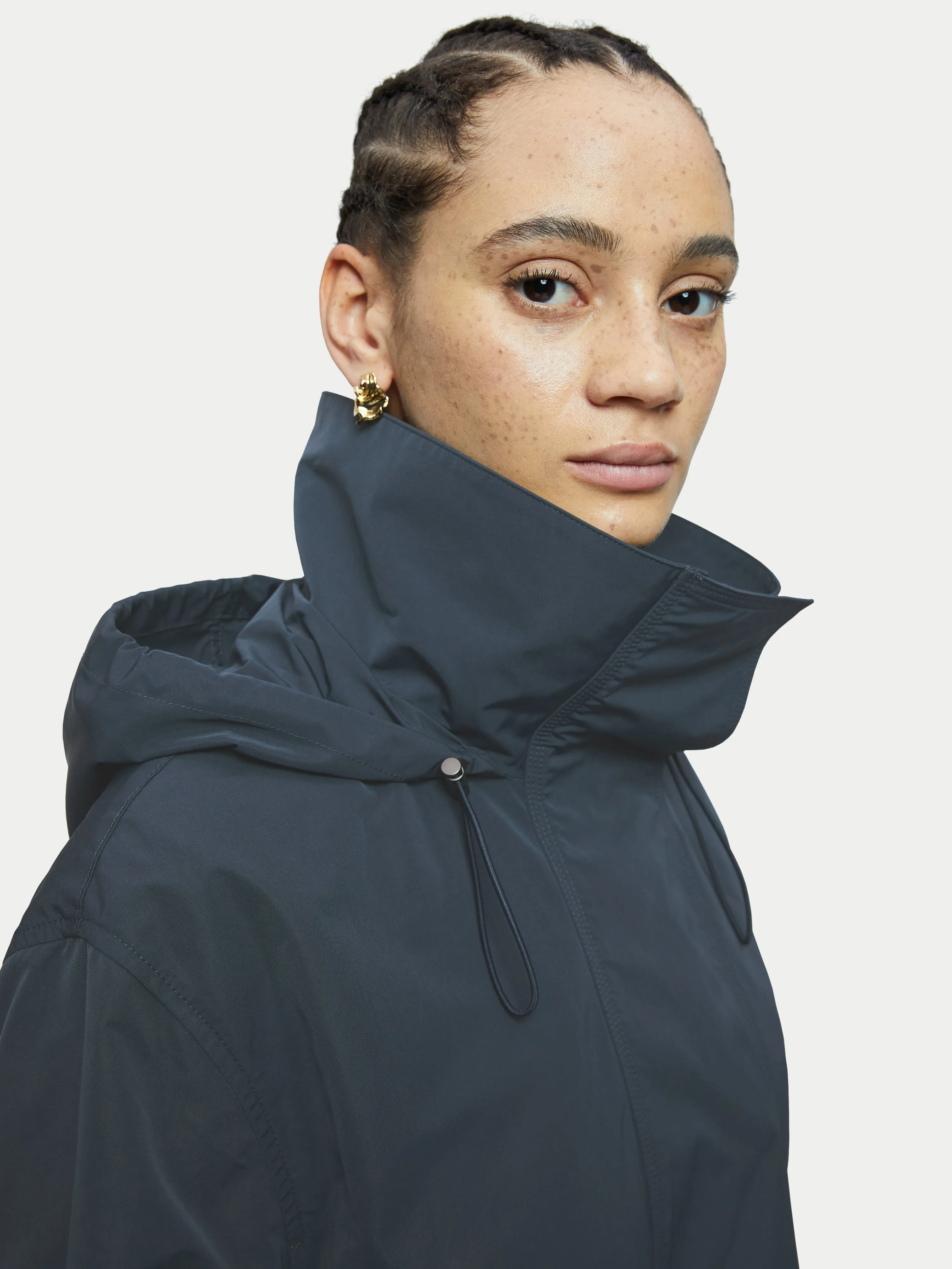 Ryker Parka | Grey sold by Jigsaw product image thumbnail 3
