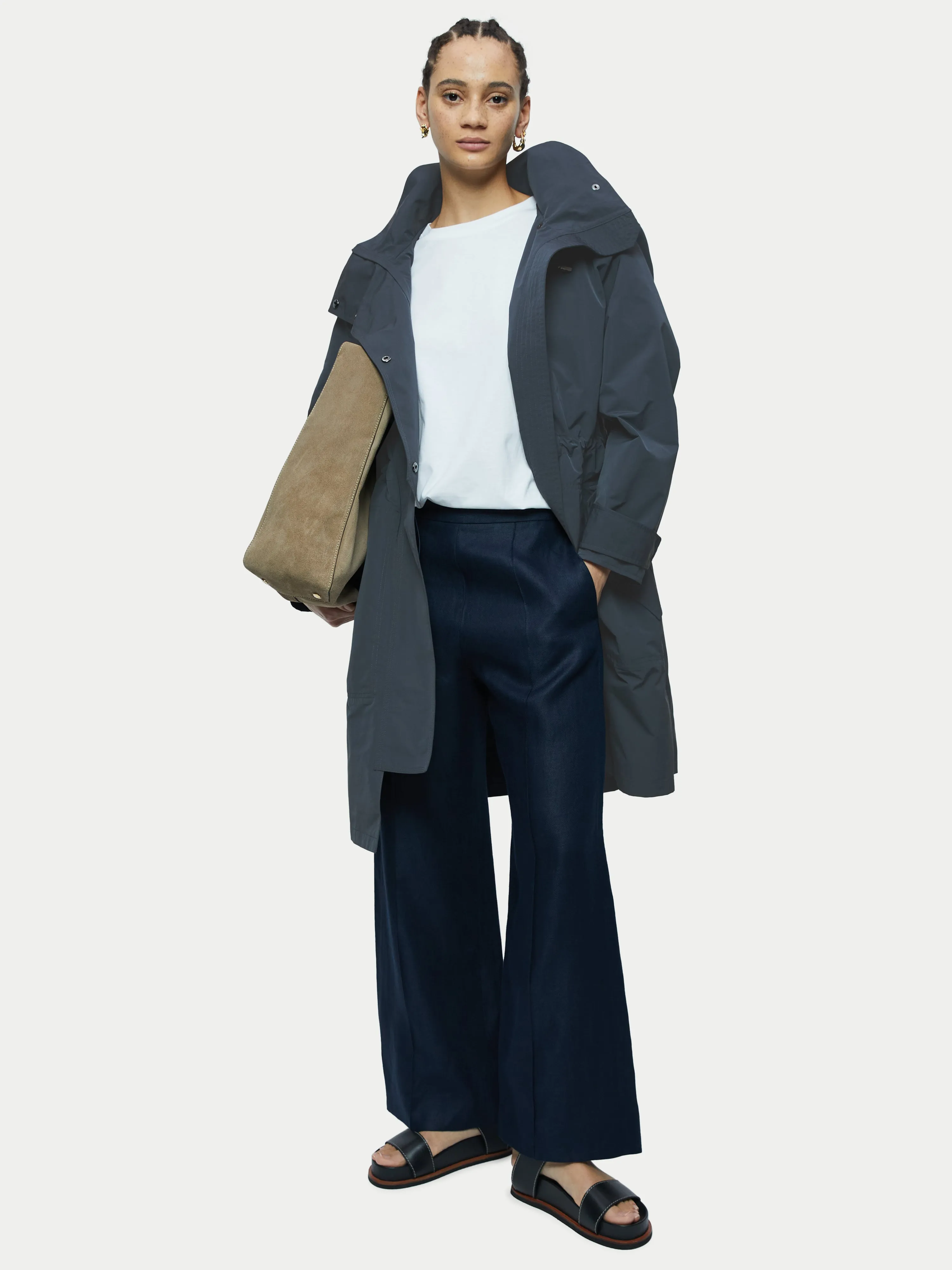 Ryker Parka | Grey sold by Jigsaw
