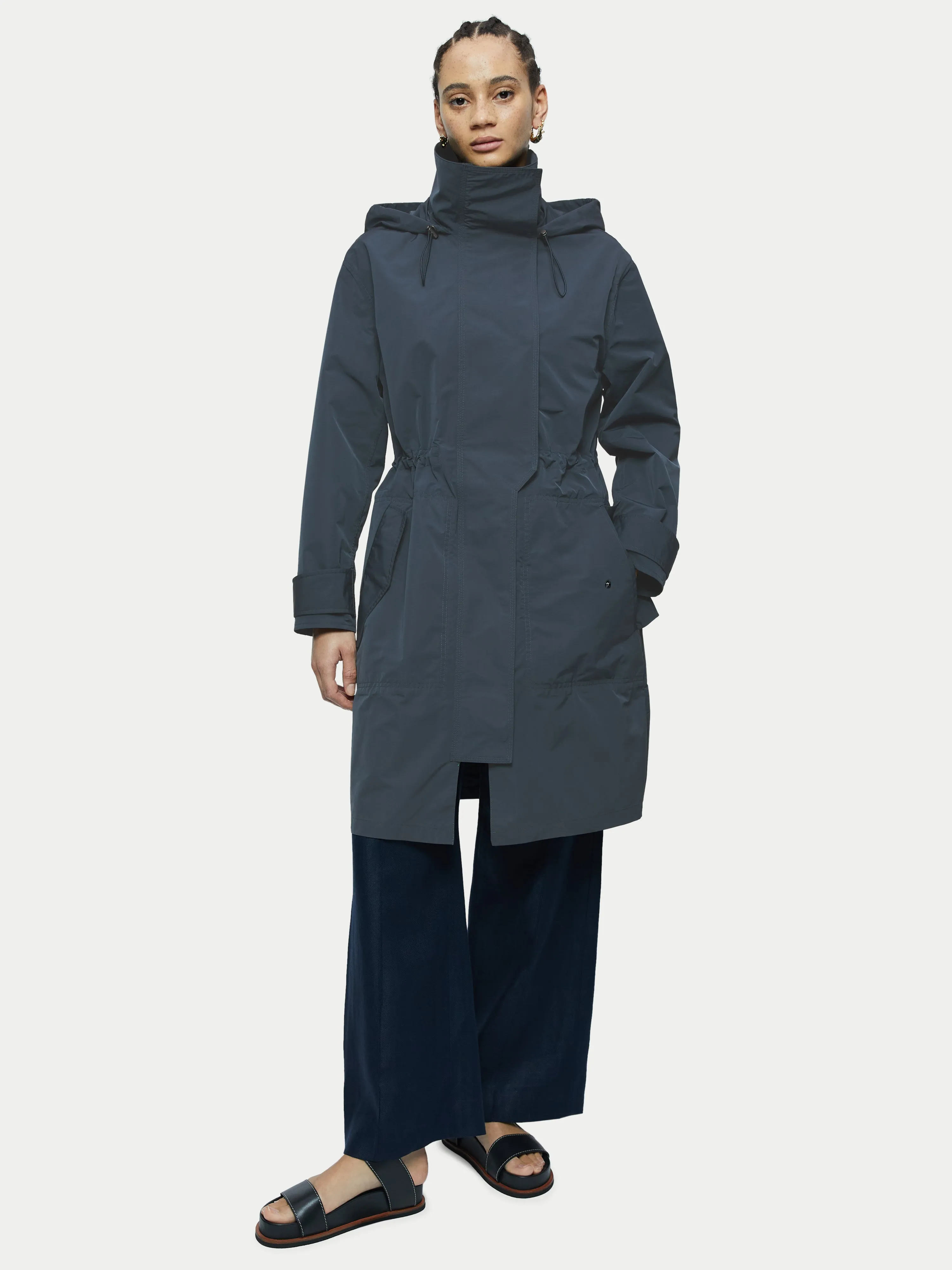Ryker Parka | Grey sold by Jigsaw product image thumbnail 2