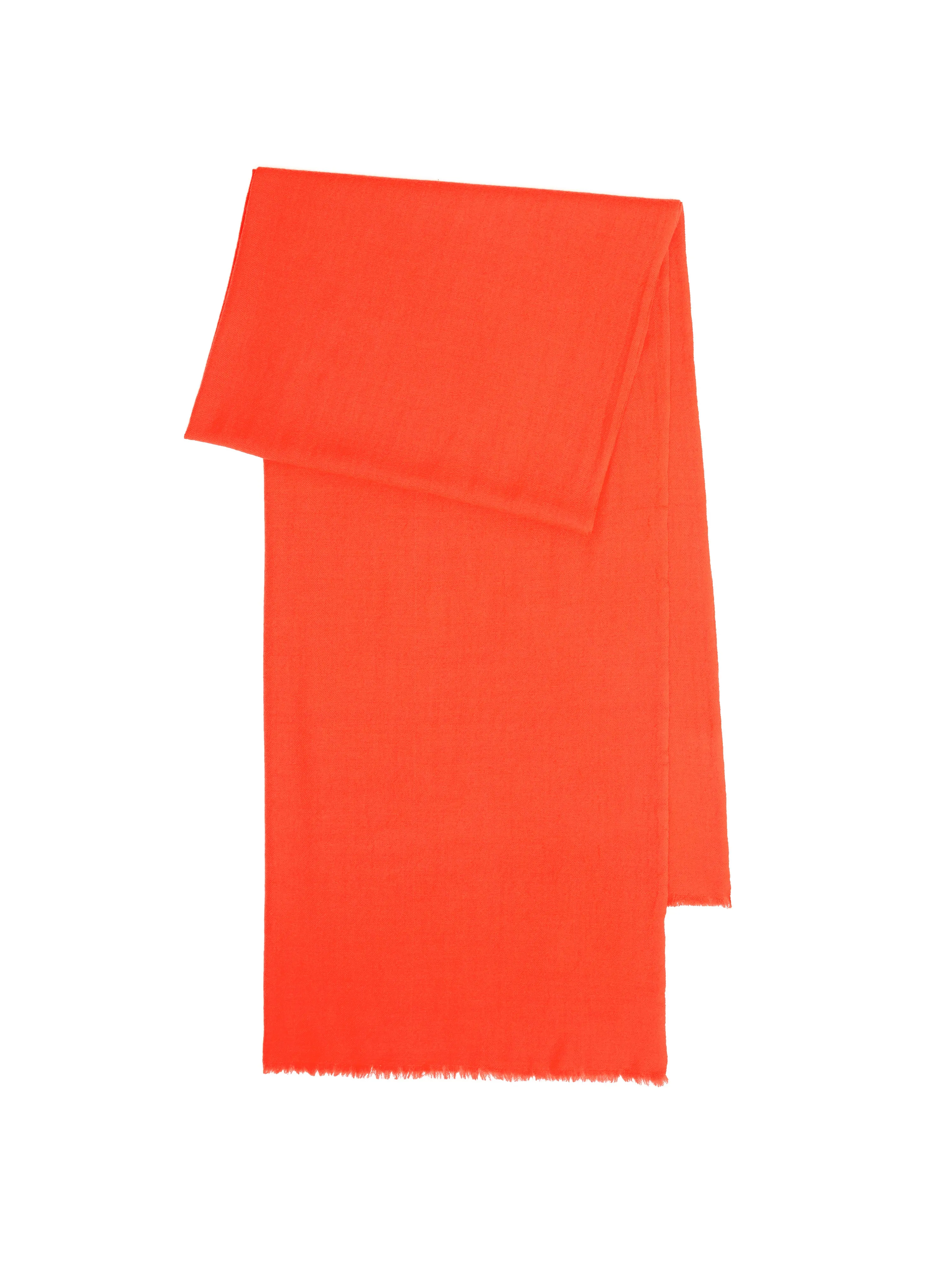 Wool Silk Pashmina | Orange sold by Jigsaw product image thumbnail 2