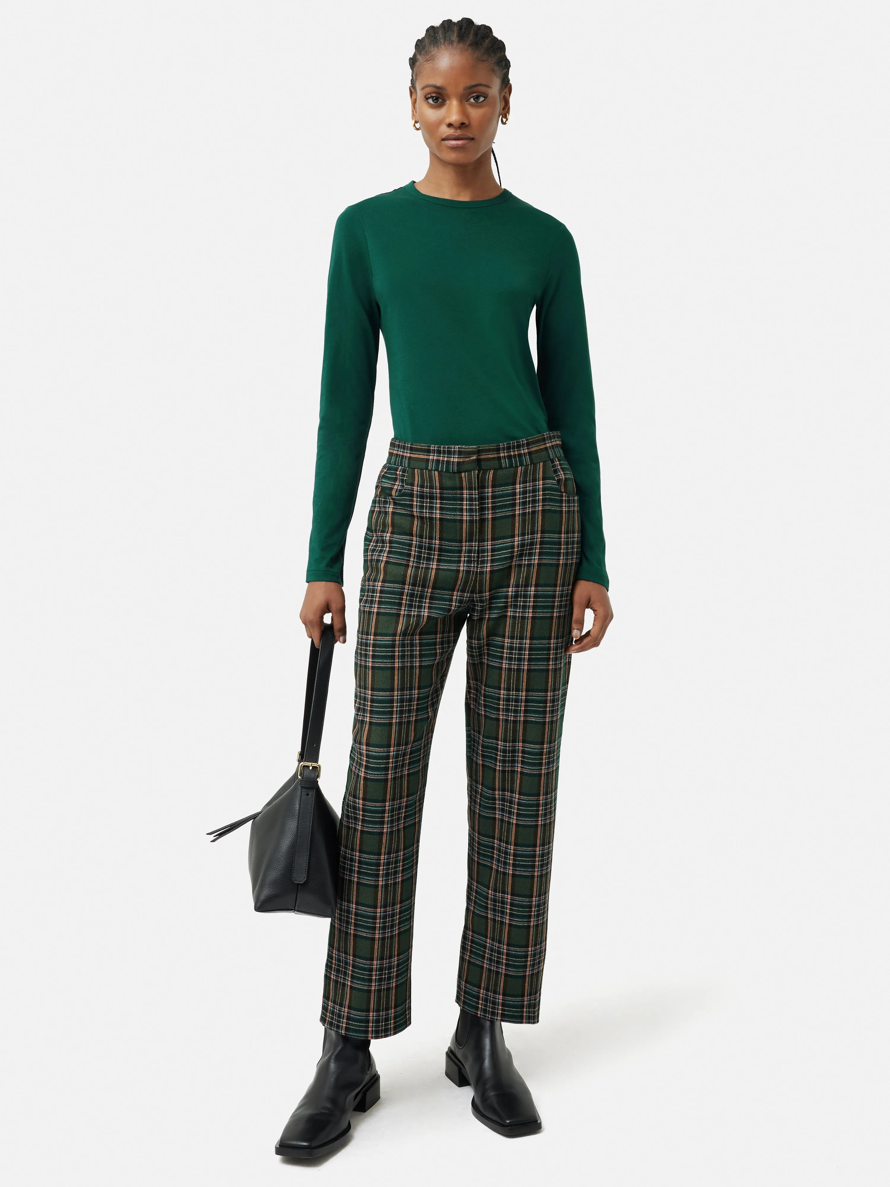 Supima Cotton Long Sleeve Tee | Nordic Pine sold by Jigsaw product image thumbnail 5