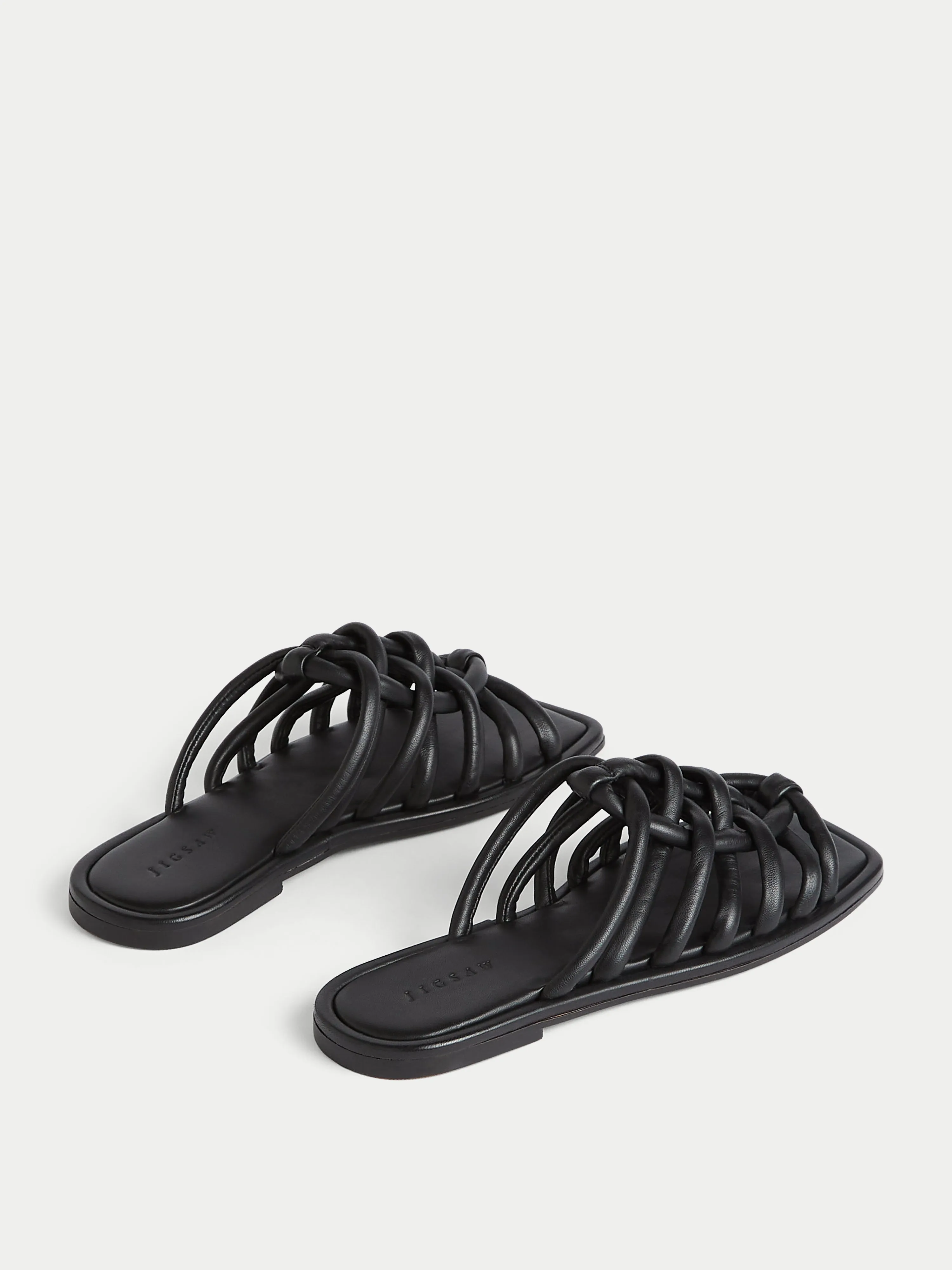 Burgos Leather Rope Slider | Black sold by Jigsaw product image thumbnail 4