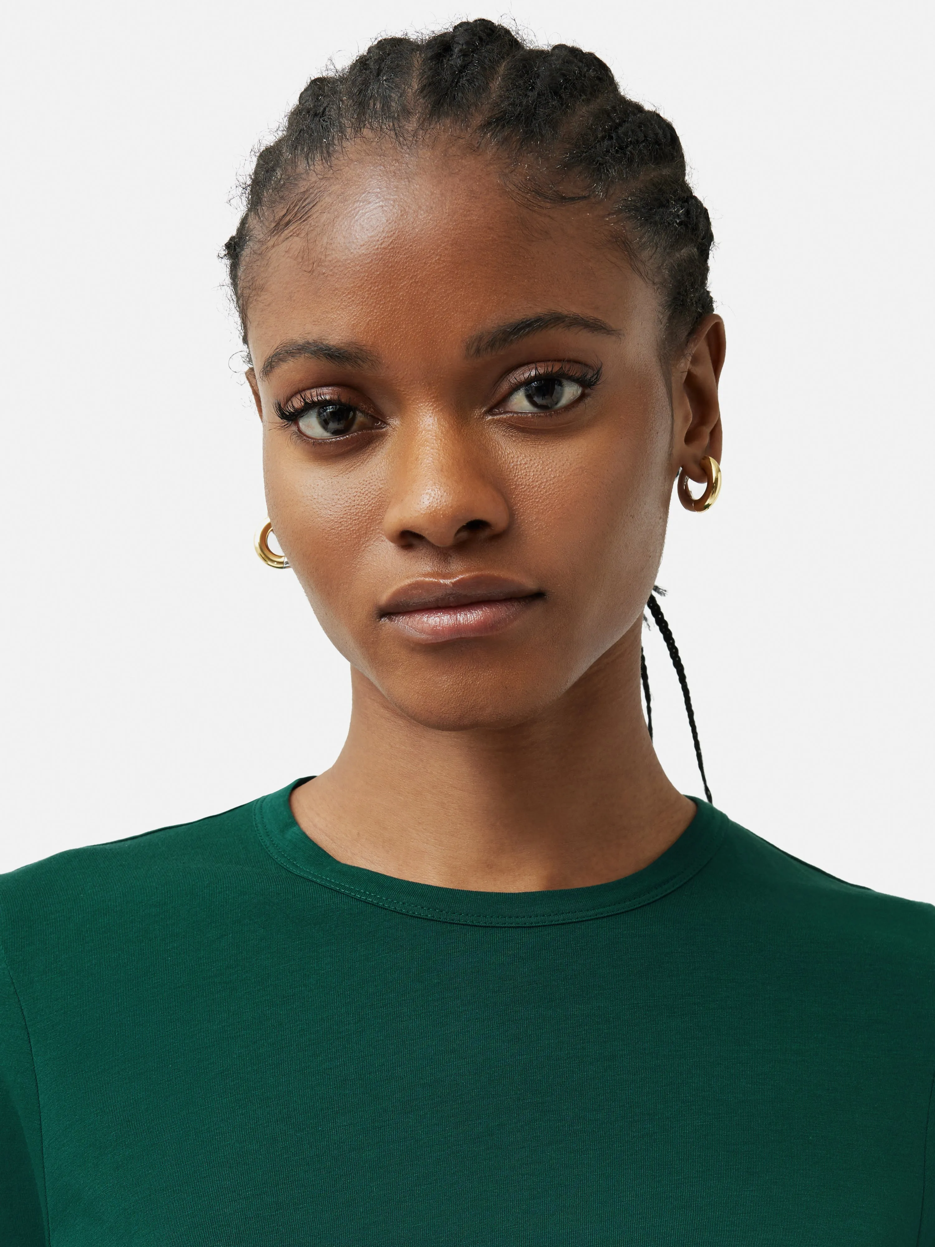 Supima Cotton Long Sleeve Tee | Nordic Pine sold by Jigsaw product image thumbnail 2