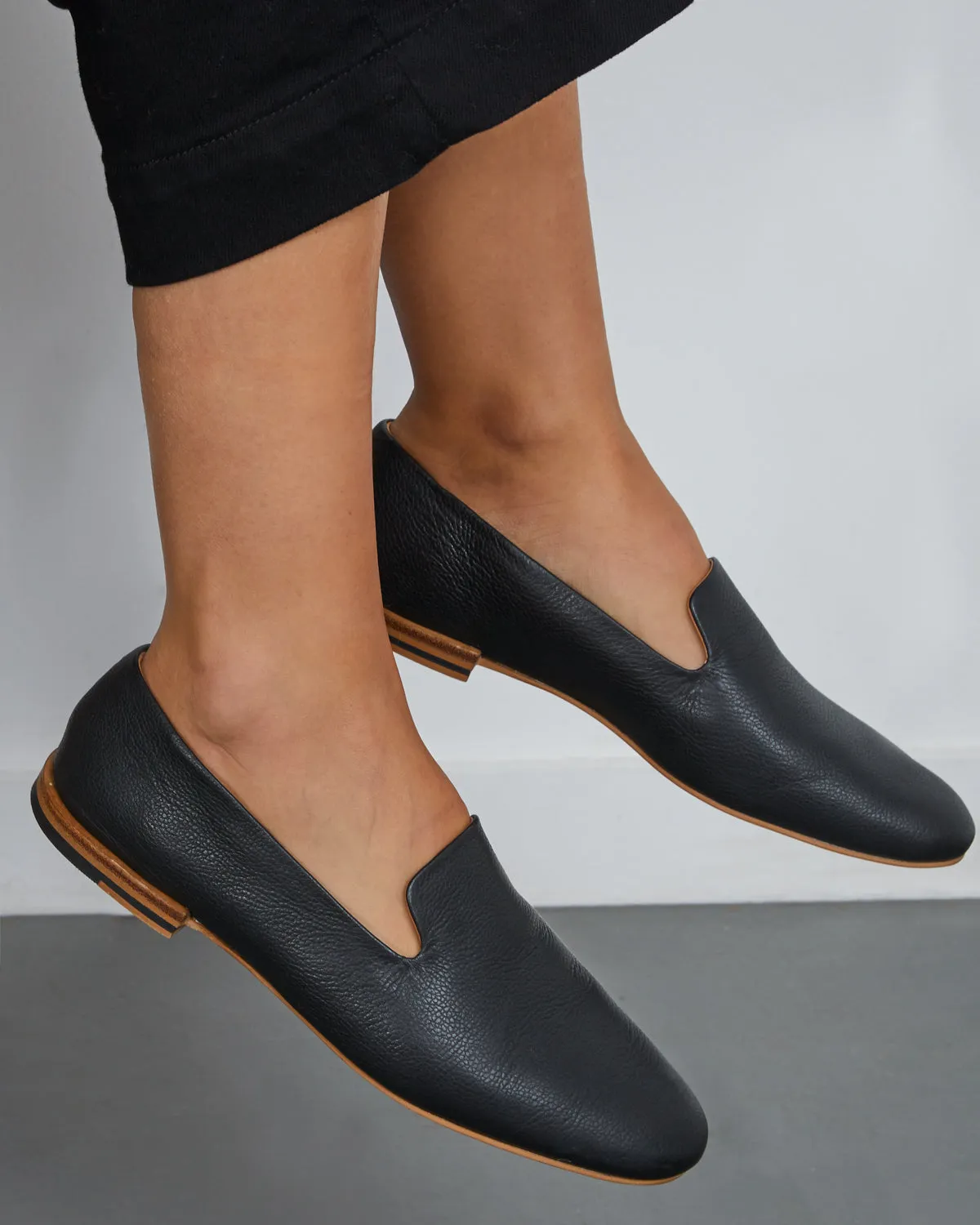 Jane Soft Leather Loafers | Black sold by Jigsaw product image thumbnail 4