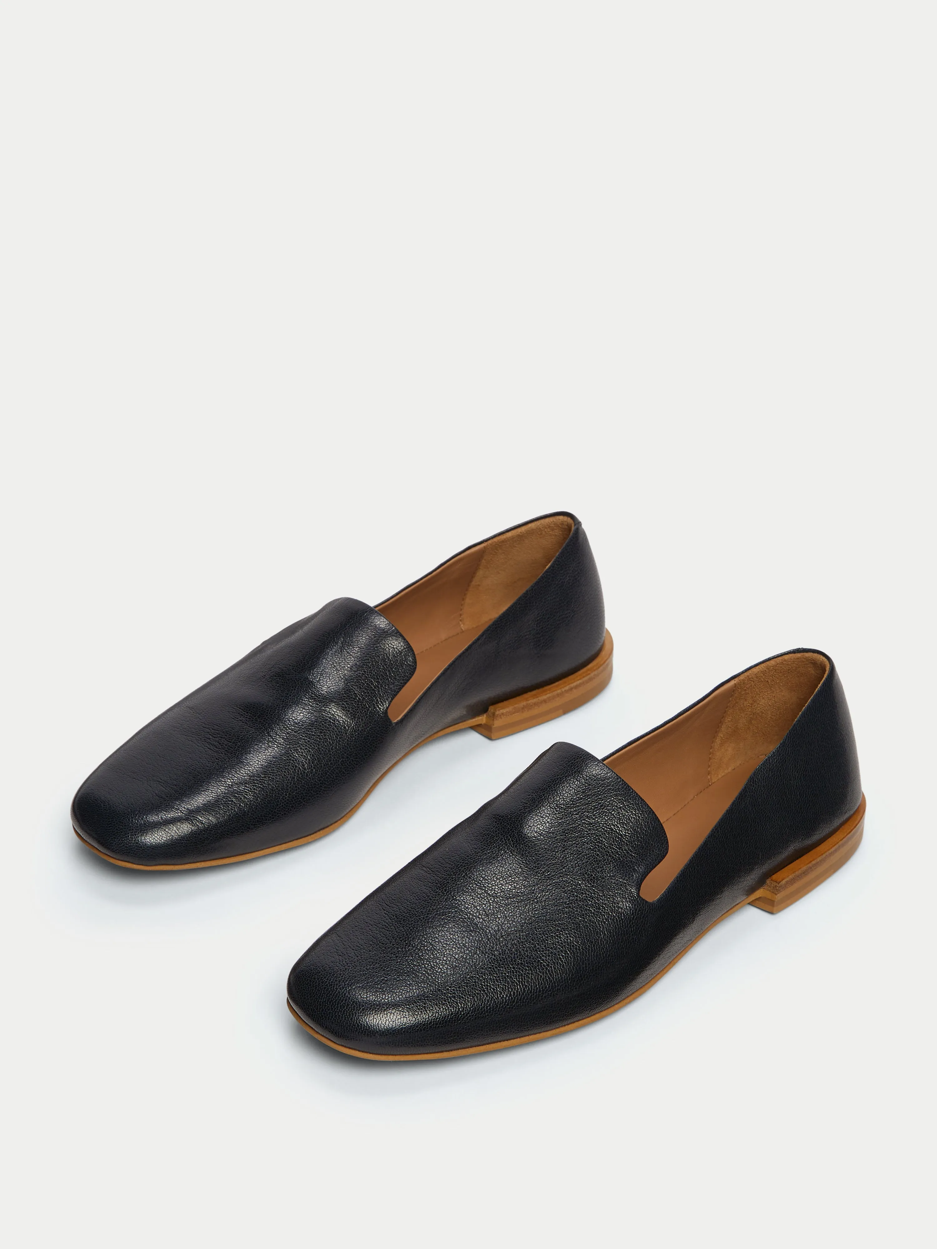 Jane Soft Leather Loafers | Black sold by Jigsaw product image thumbnail 2