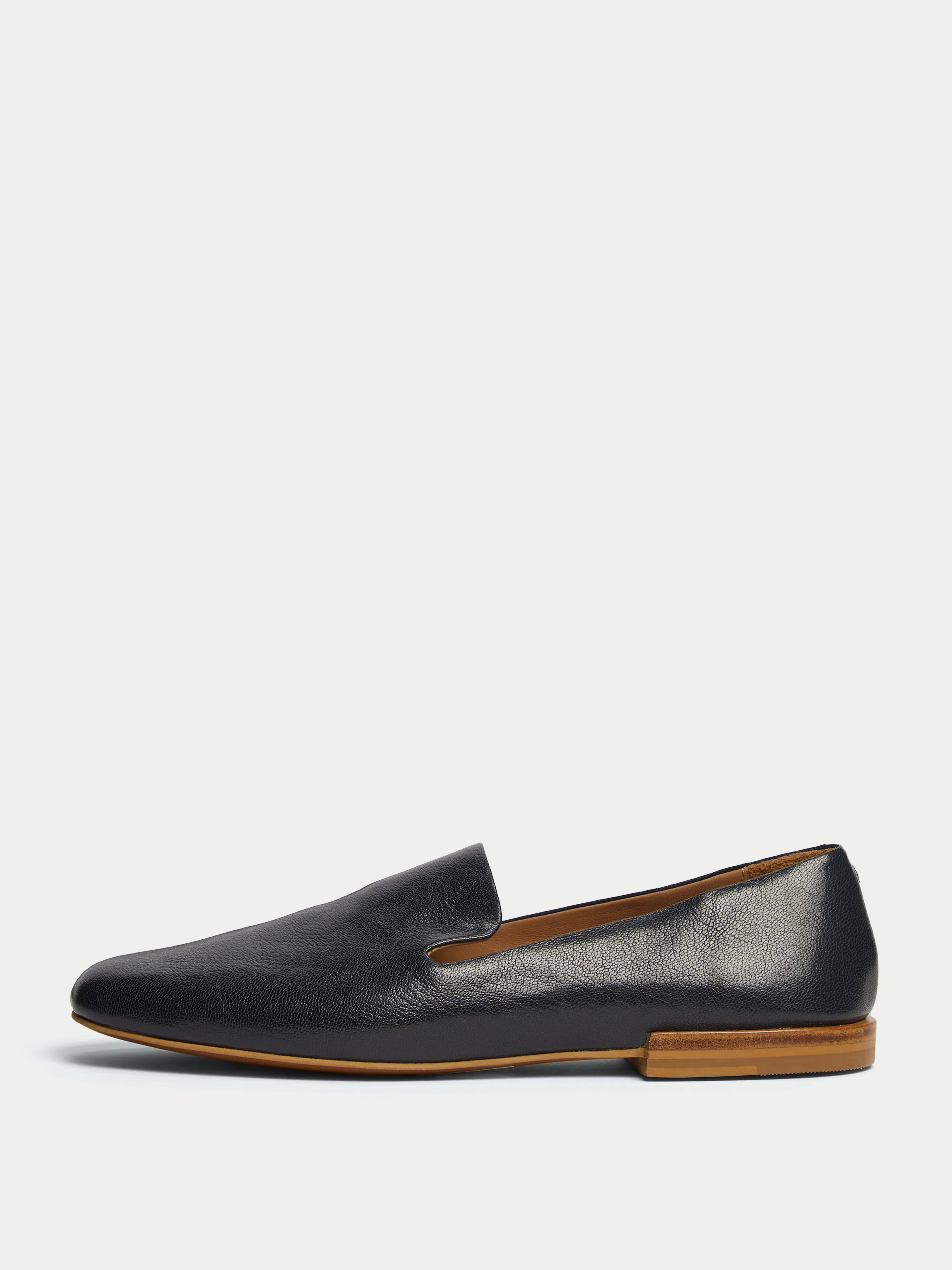 Jane Soft Leather Loafers | Black sold by Jigsaw