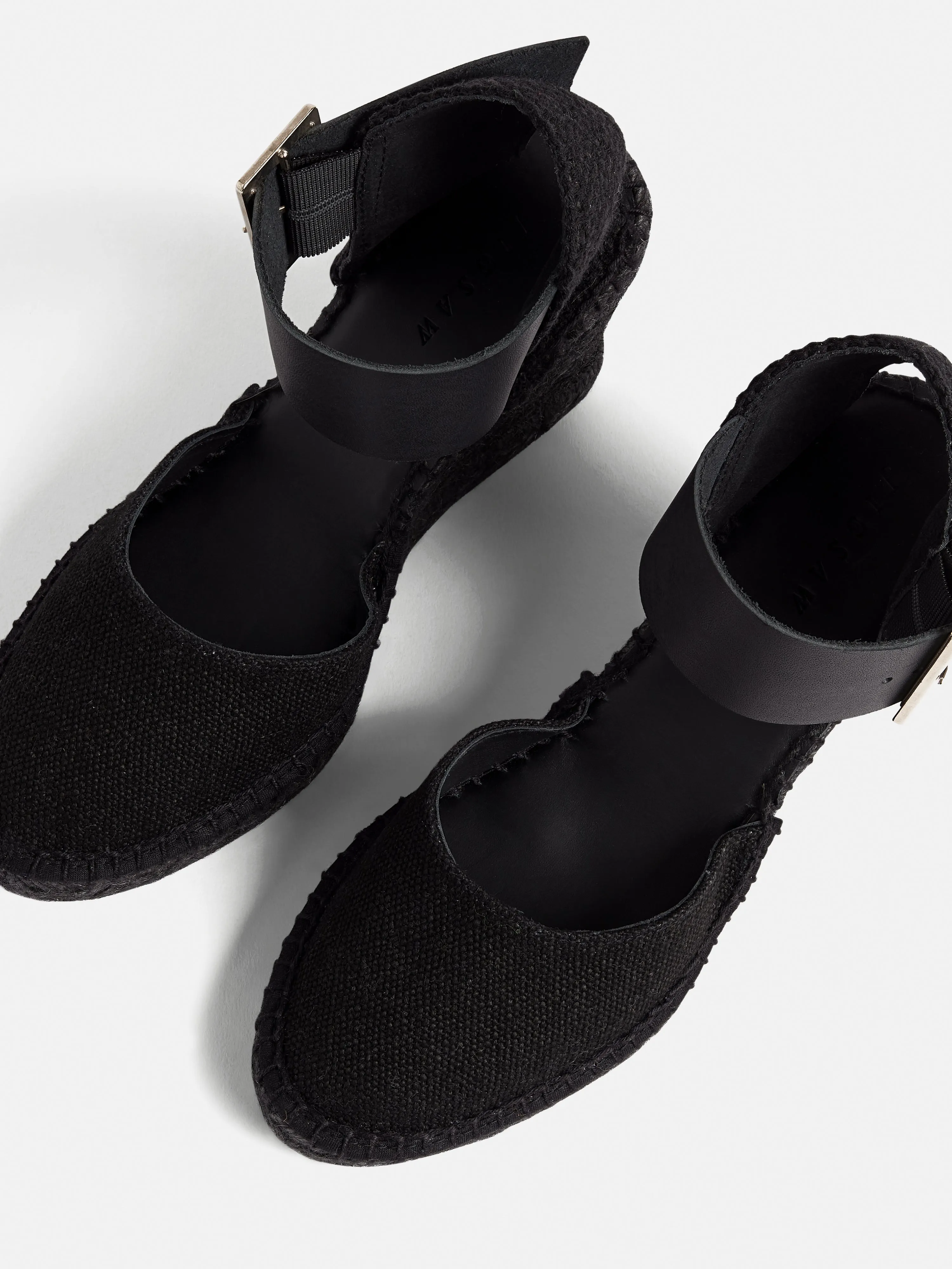 Dorset Wedge Espadrille | Black sold by Jigsaw product image thumbnail 3