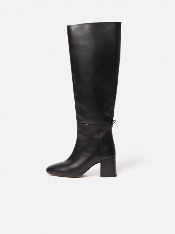 Heeled Riding Boot | Black sold by Jigsaw