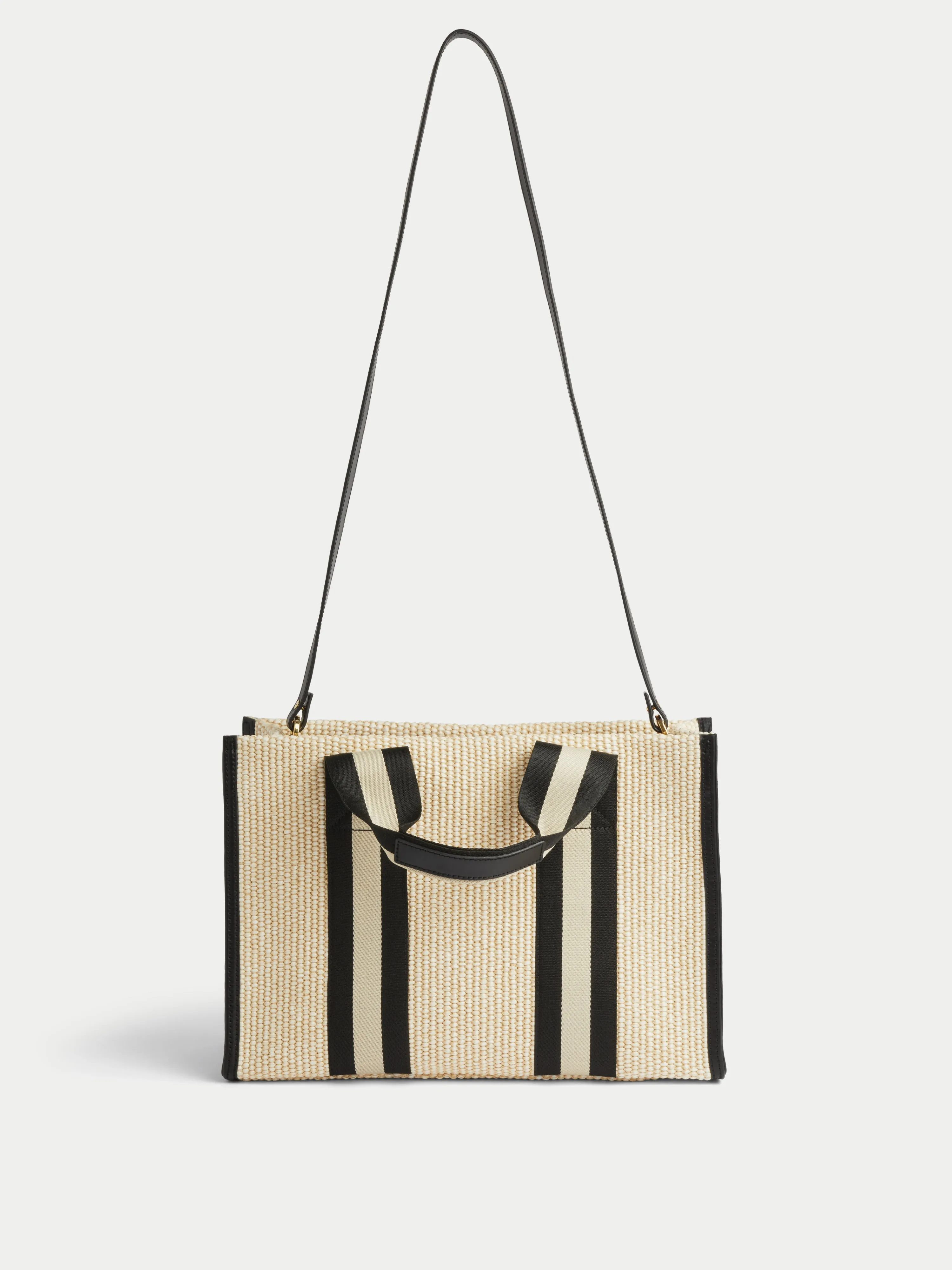 Athena Woven Tote | Cream sold by Jigsaw product image thumbnail 4
